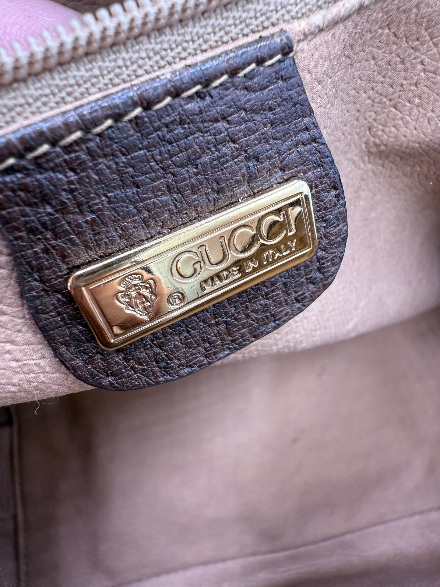 Gucci Supreme Coated Canvas Mini Boston Bag