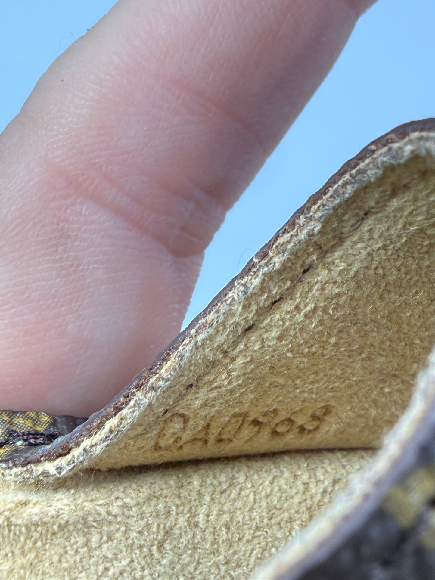 Louis Vuitton Monogram Slim Glasses Case or Pen Holder CA0968