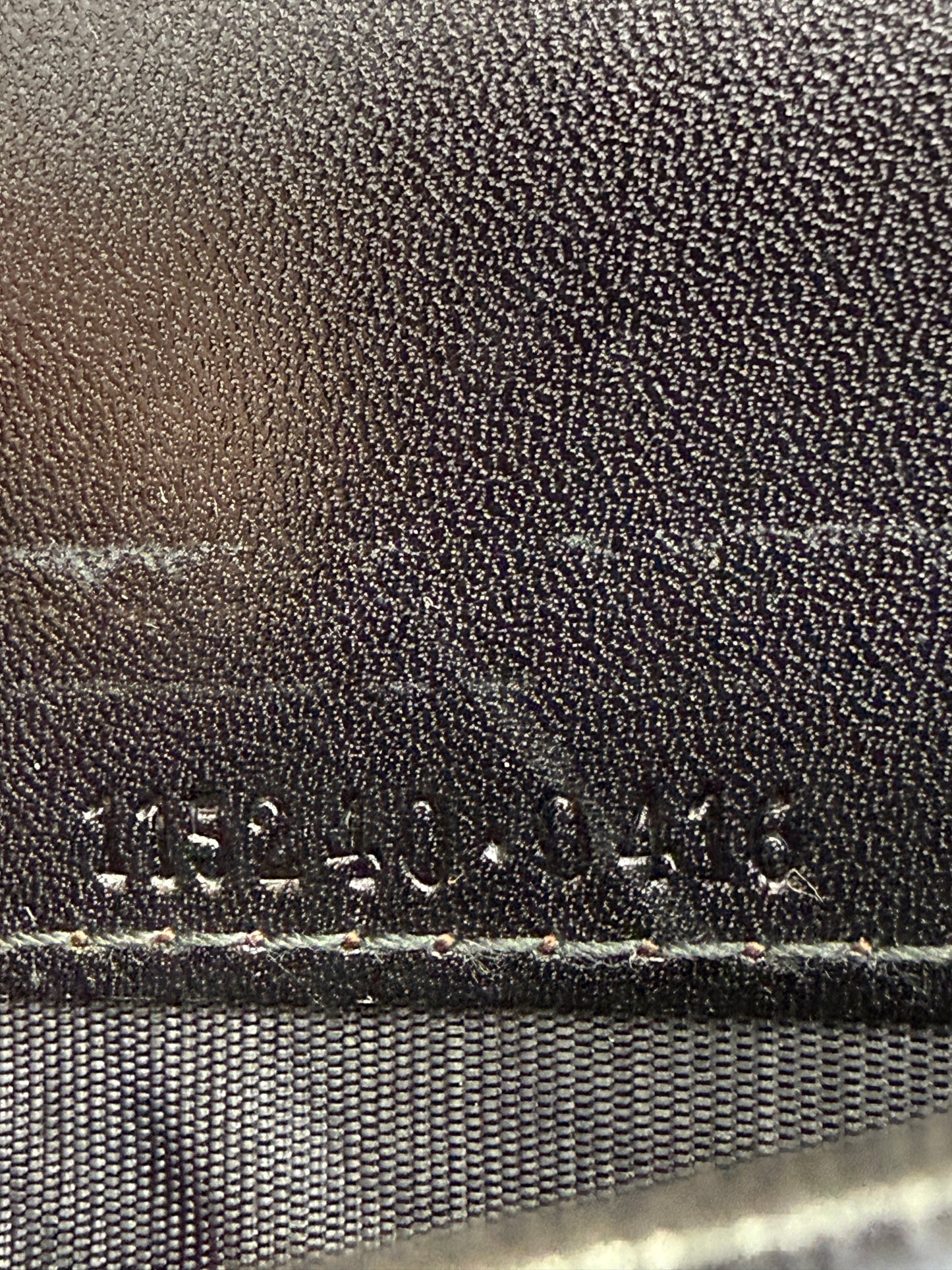 Gucci Guccissima Black Leather Agenda or Passport Holder