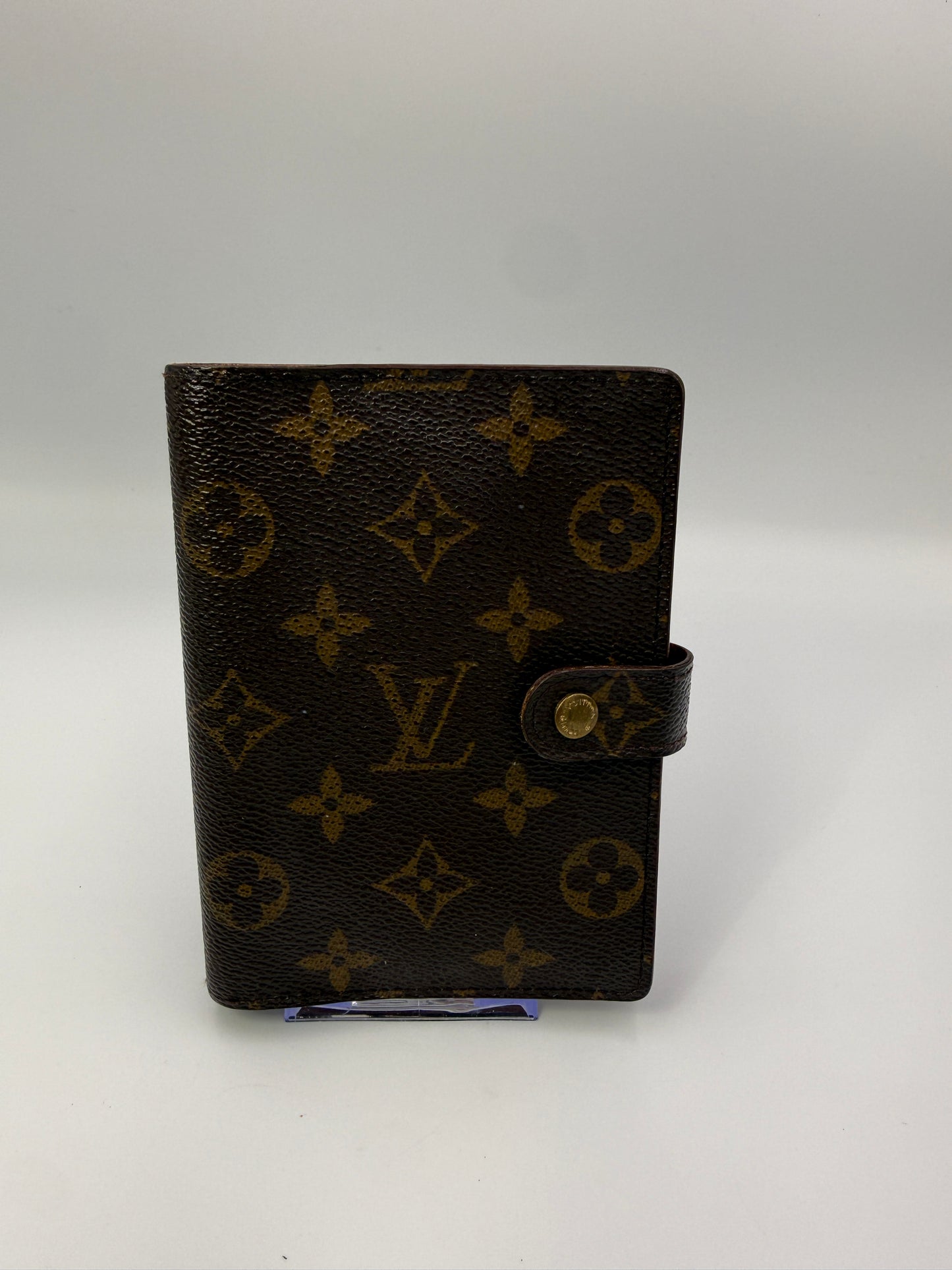 Louis Vuitton Monogram Coated Canvas Agenda PM Passport Holder CA1919