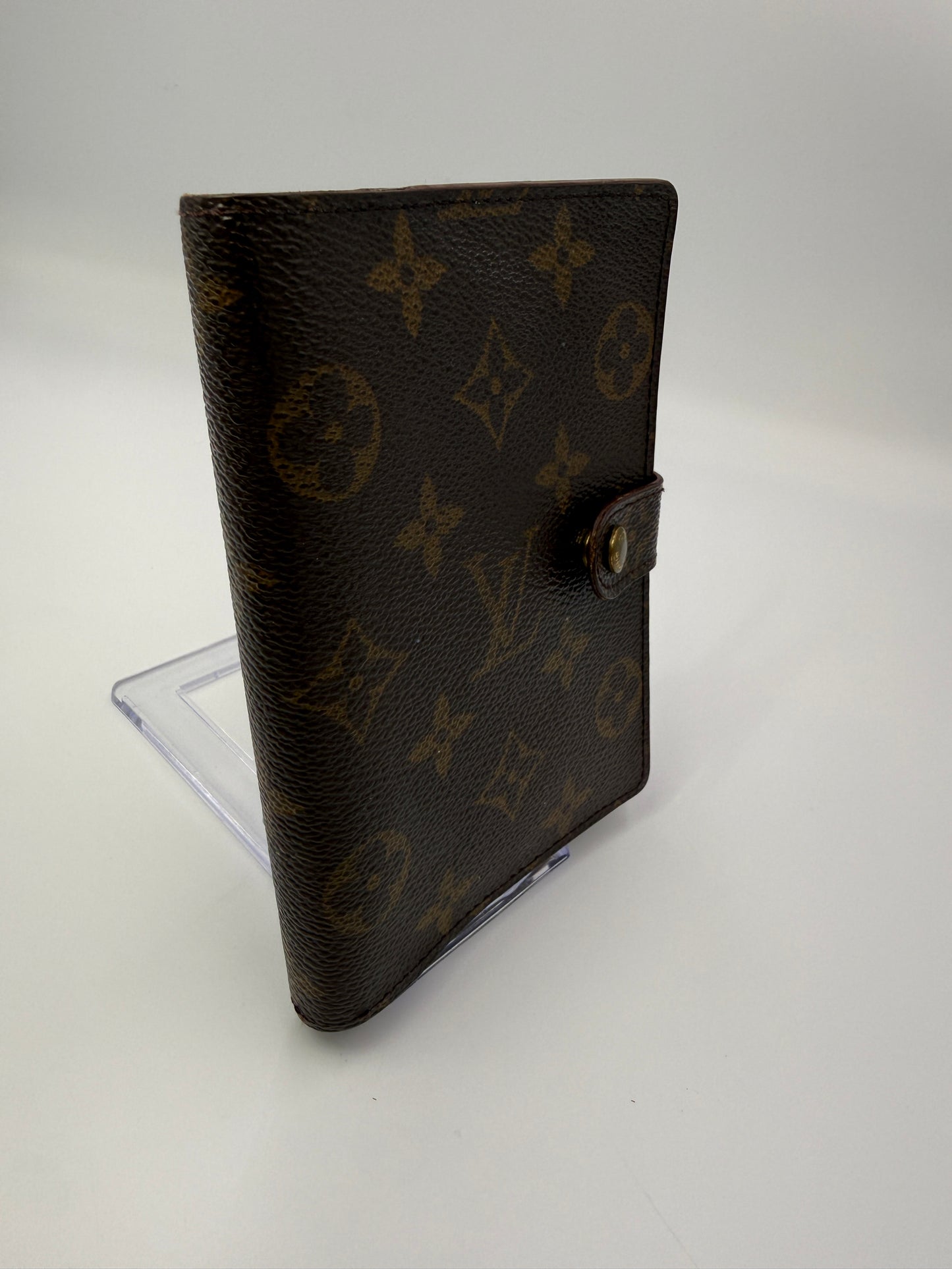 Louis Vuitton Monogram Coated Canvas Agenda PM Passport Holder CA1919