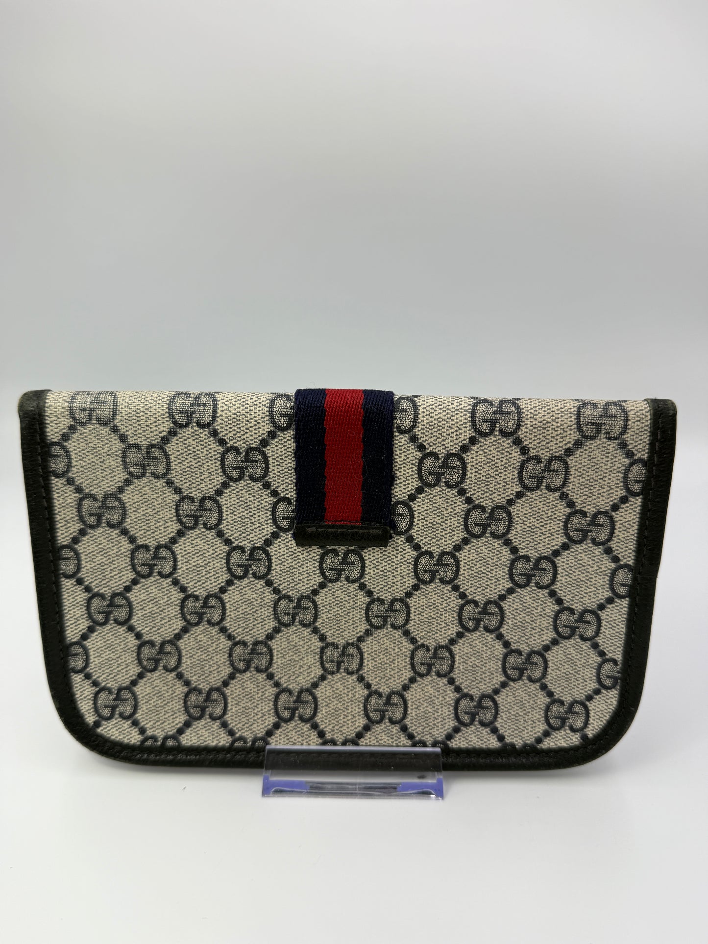 Gucci Guccissima Coated Canvas Ophidia Clutch or Pouch