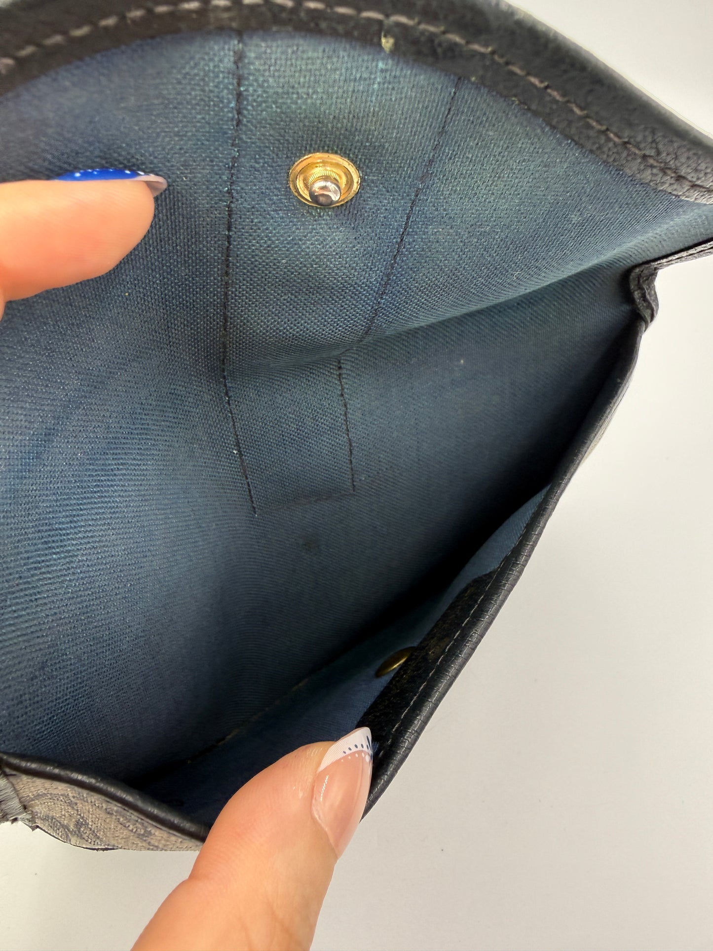 Gucci Guccissima Coated Canvas Ophidia Clutch or Pouch