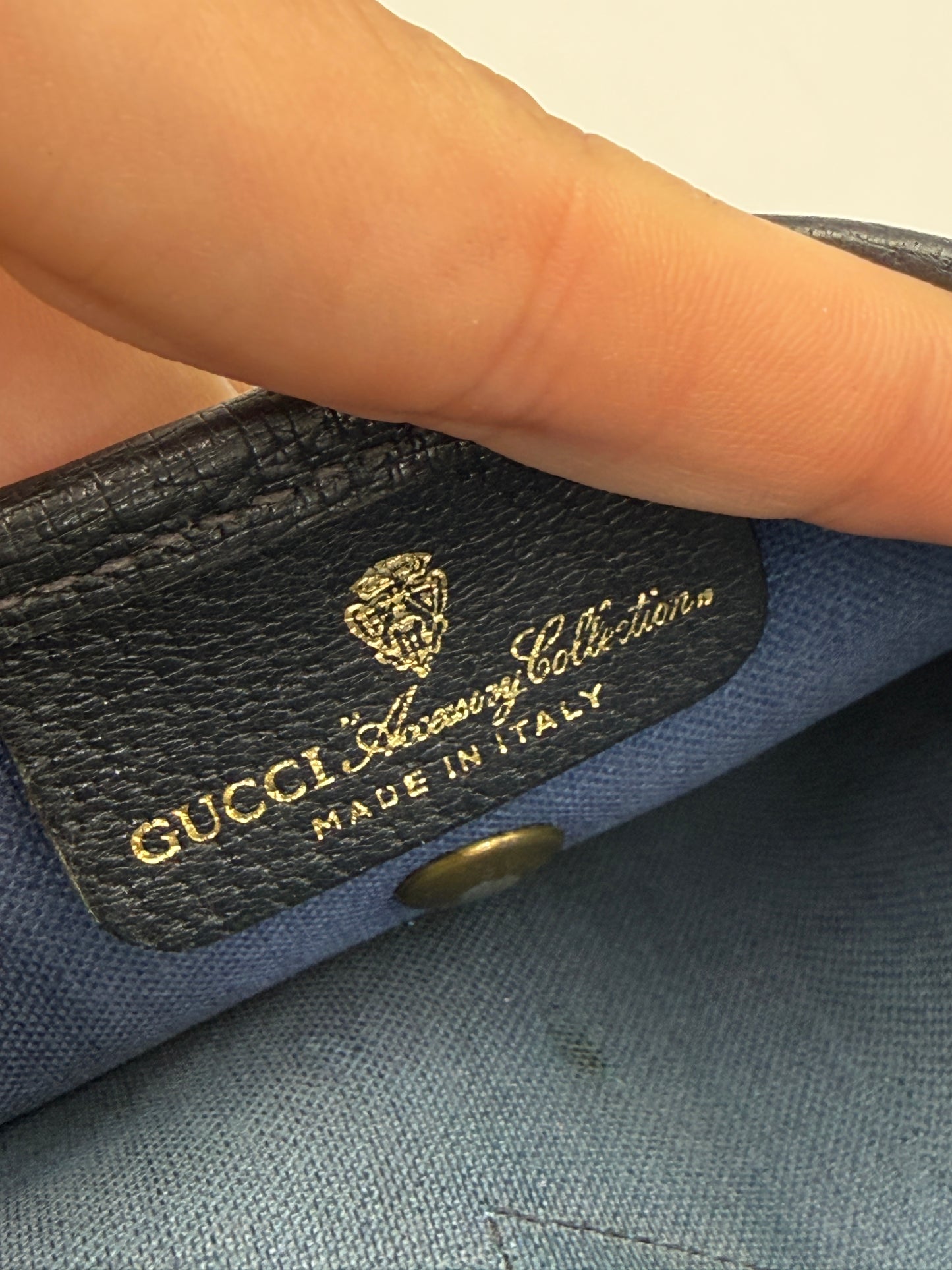 Gucci Guccissima Coated Canvas Ophidia Clutch or Pouch