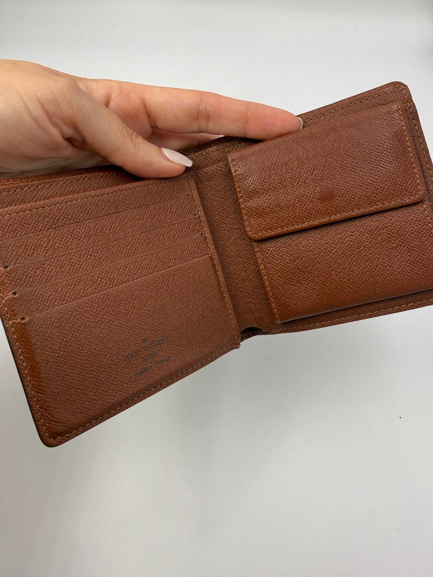 Louis Vuitton Monogram Coated Canvas Bifold Wallet CT0036