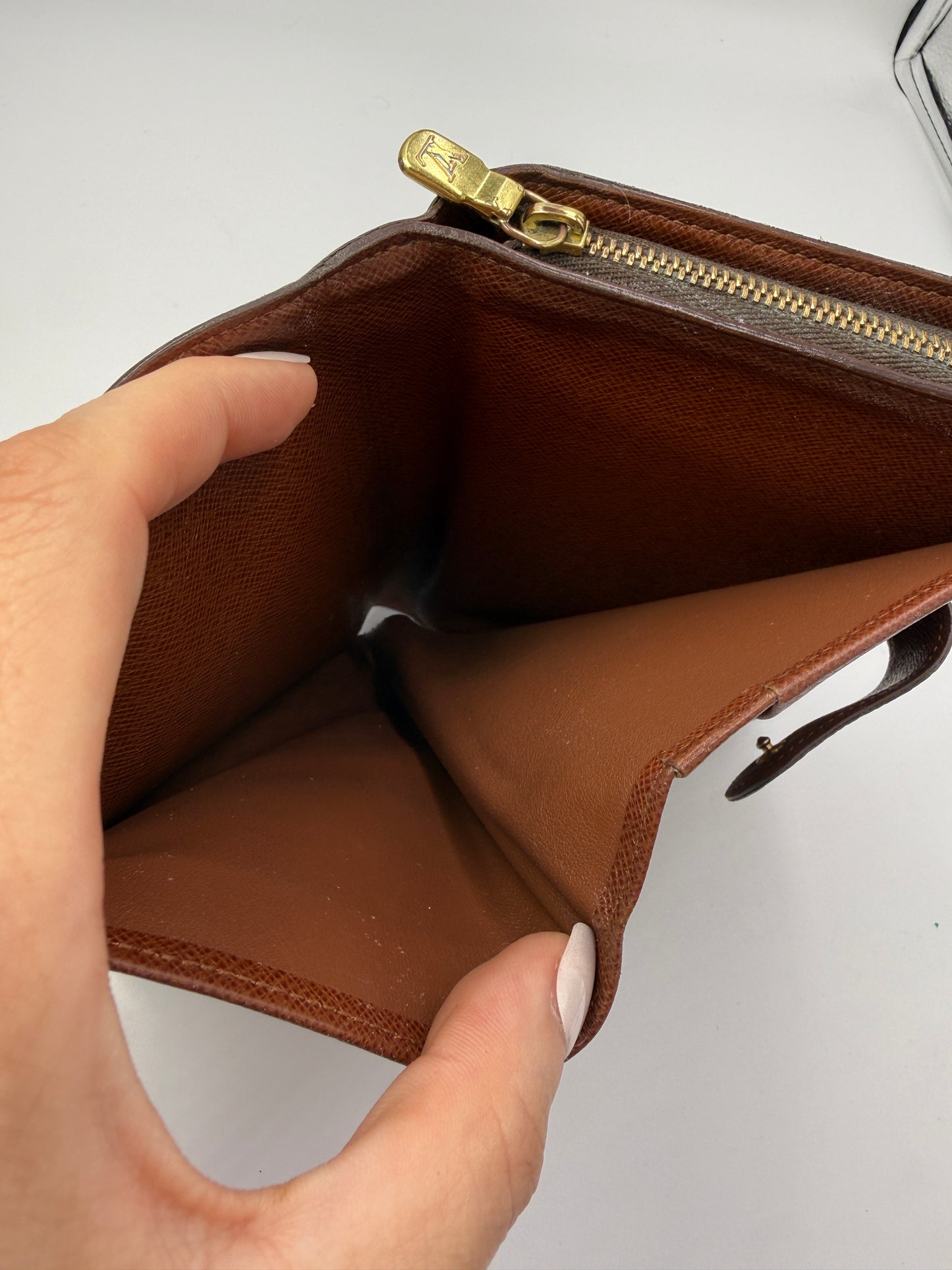 Louis Vuitton Monogram Porte Papier Zippe Wallet SP0061