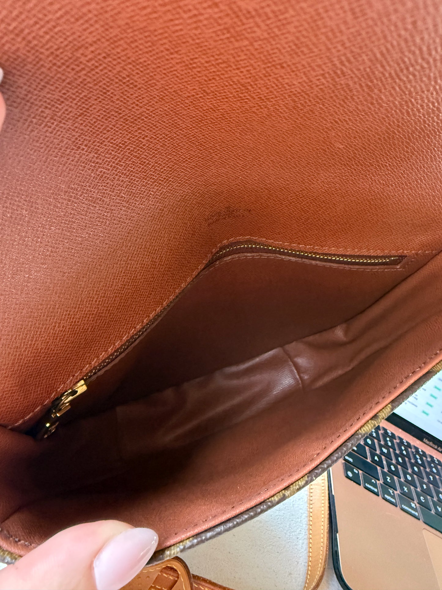 Louis Vuitton Monogram Chantilly GM Crossbody 8910VI