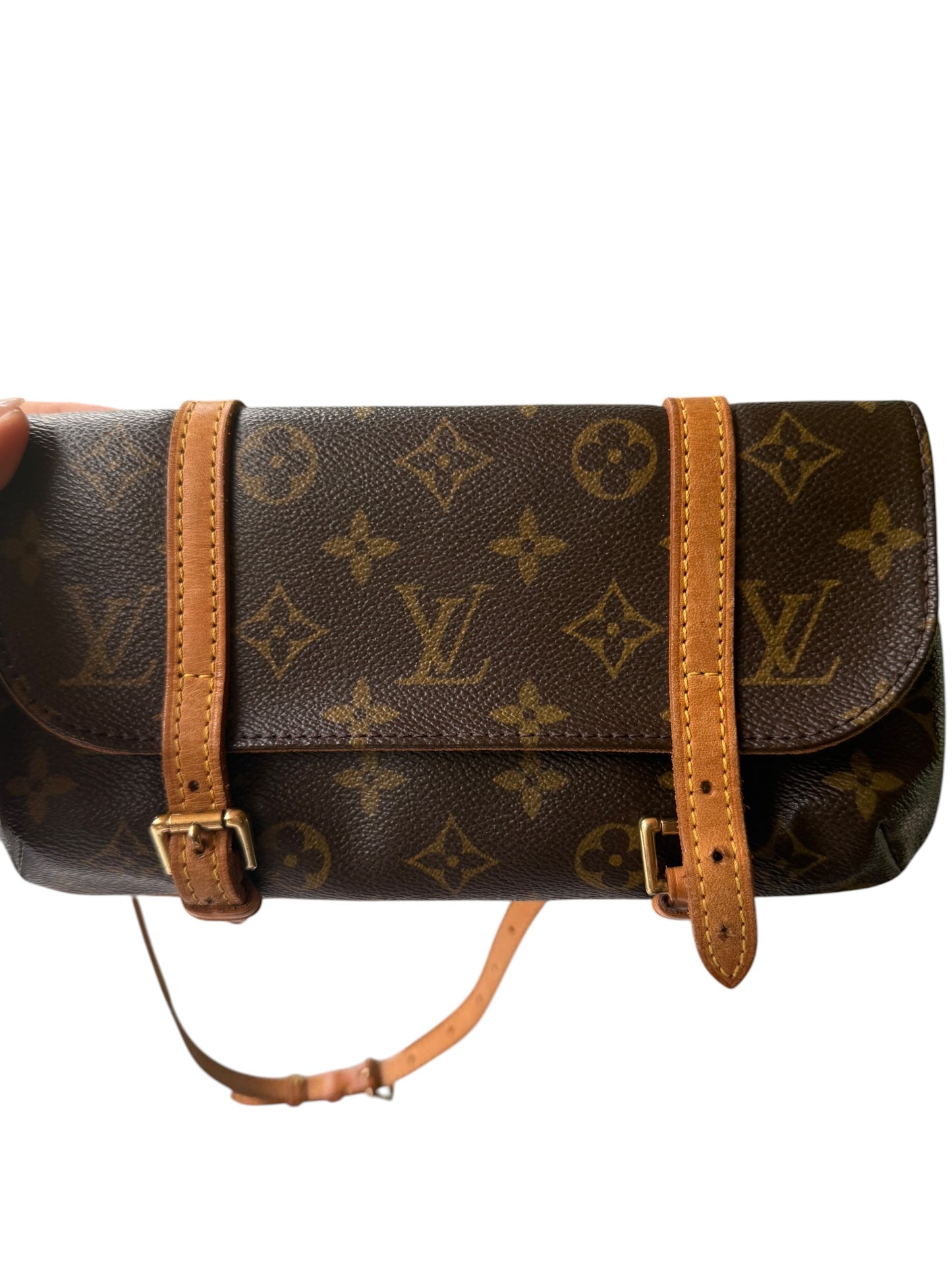 Louis Vuitton Monogram Coated Canvas Belt Bag MI1004