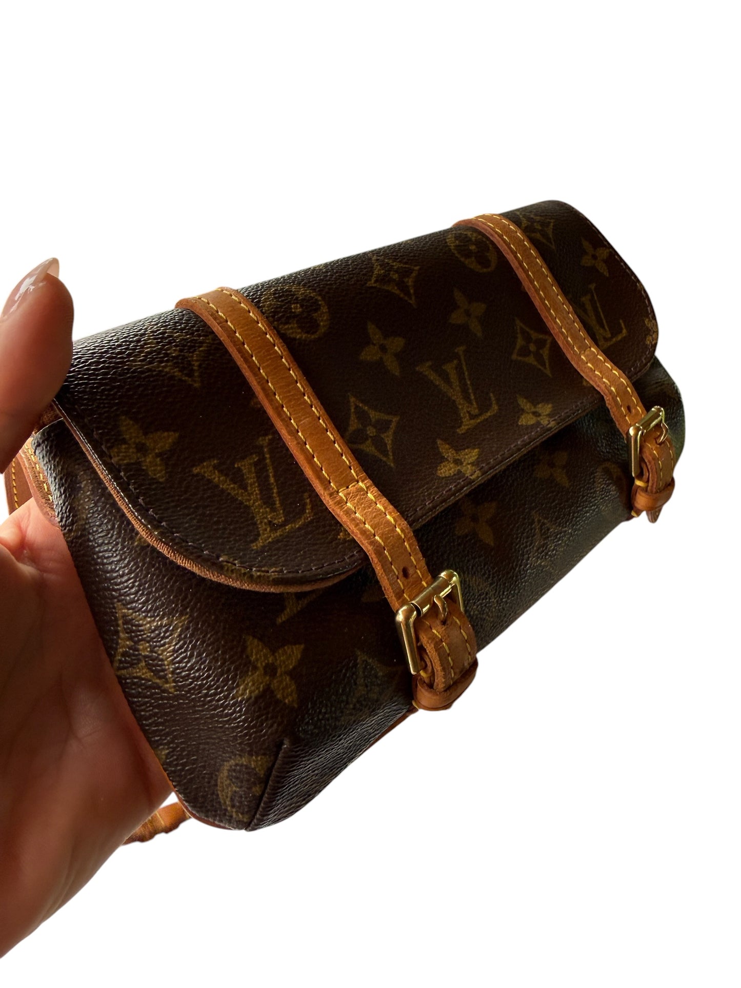 Louis Vuitton Monogram Coated Canvas Belt Bag MI1004