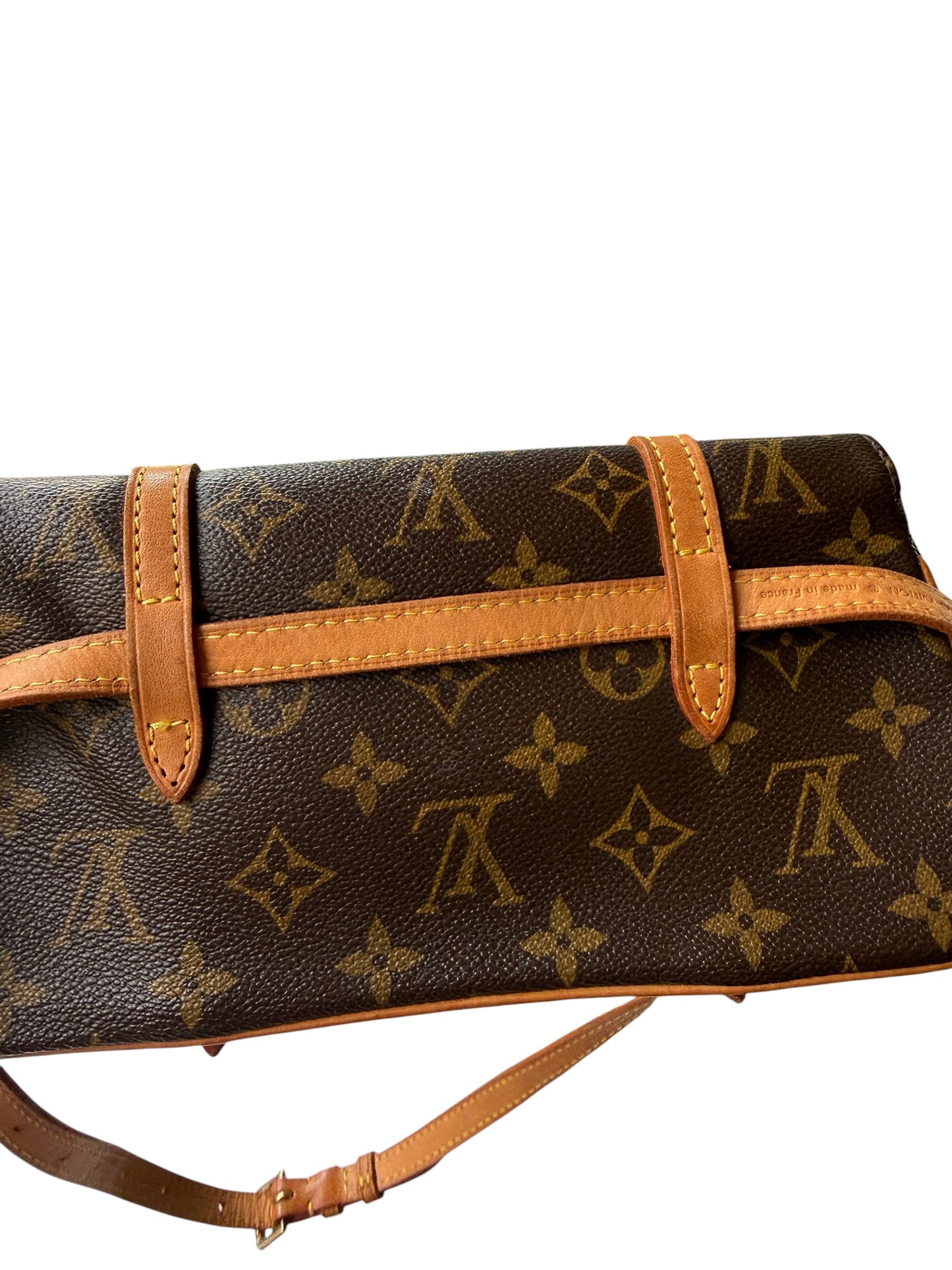 Louis Vuitton Monogram Coated Canvas Belt Bag MI1004