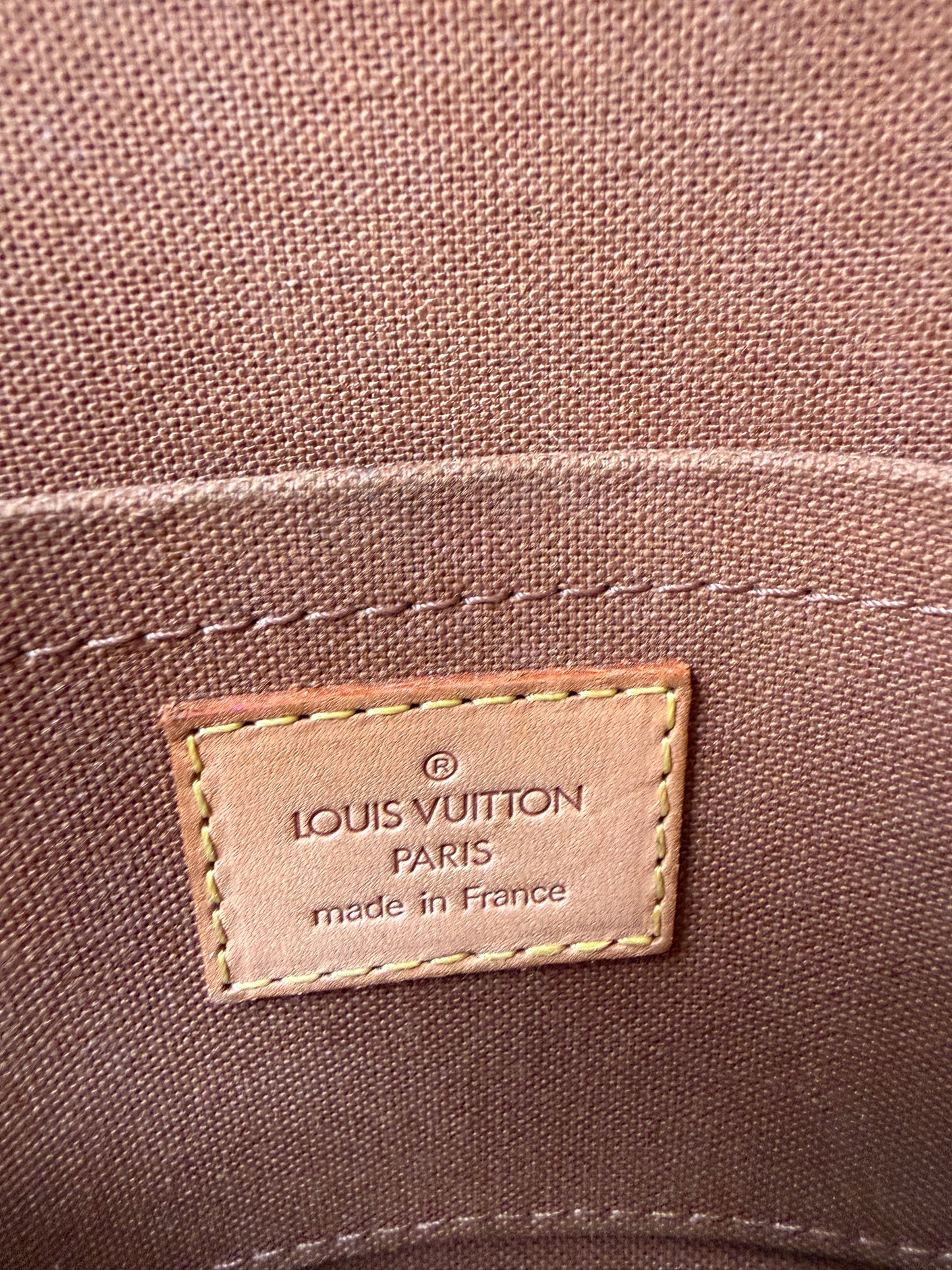 Louis Vuitton Monogram Coated Canvas Belt Bag MI1004