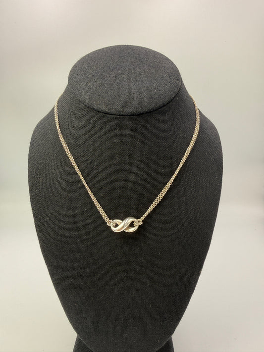 Tiffany & Co. Elsa Peretti Infinity Double Chain Necklace