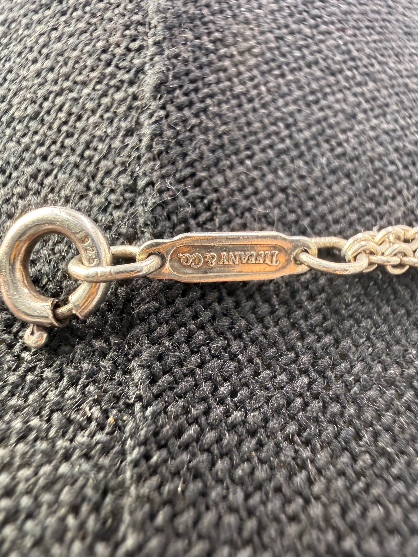 Tiffany & Co. Elsa Peretti Infinity Double Chain Necklace