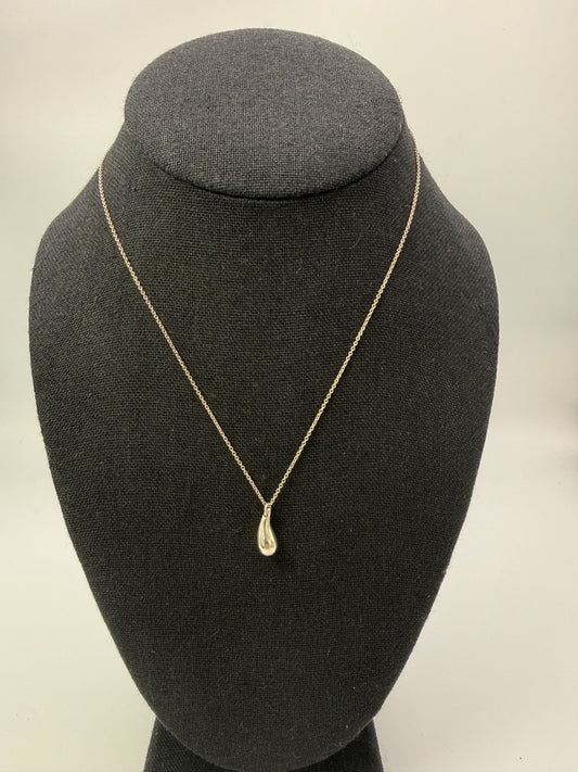 Tiffany & Co. Elsa Peretti Teardrop Pendant Necklace