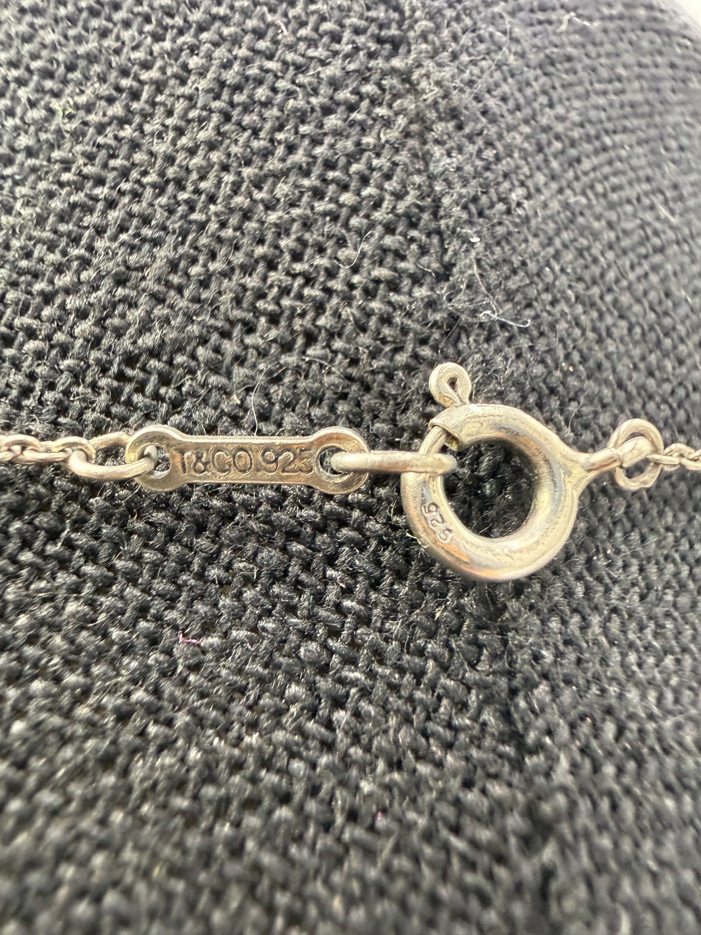 Tiffany & Co. Paloma Picasso Graffiti Kiss “X” Pendant Necklace