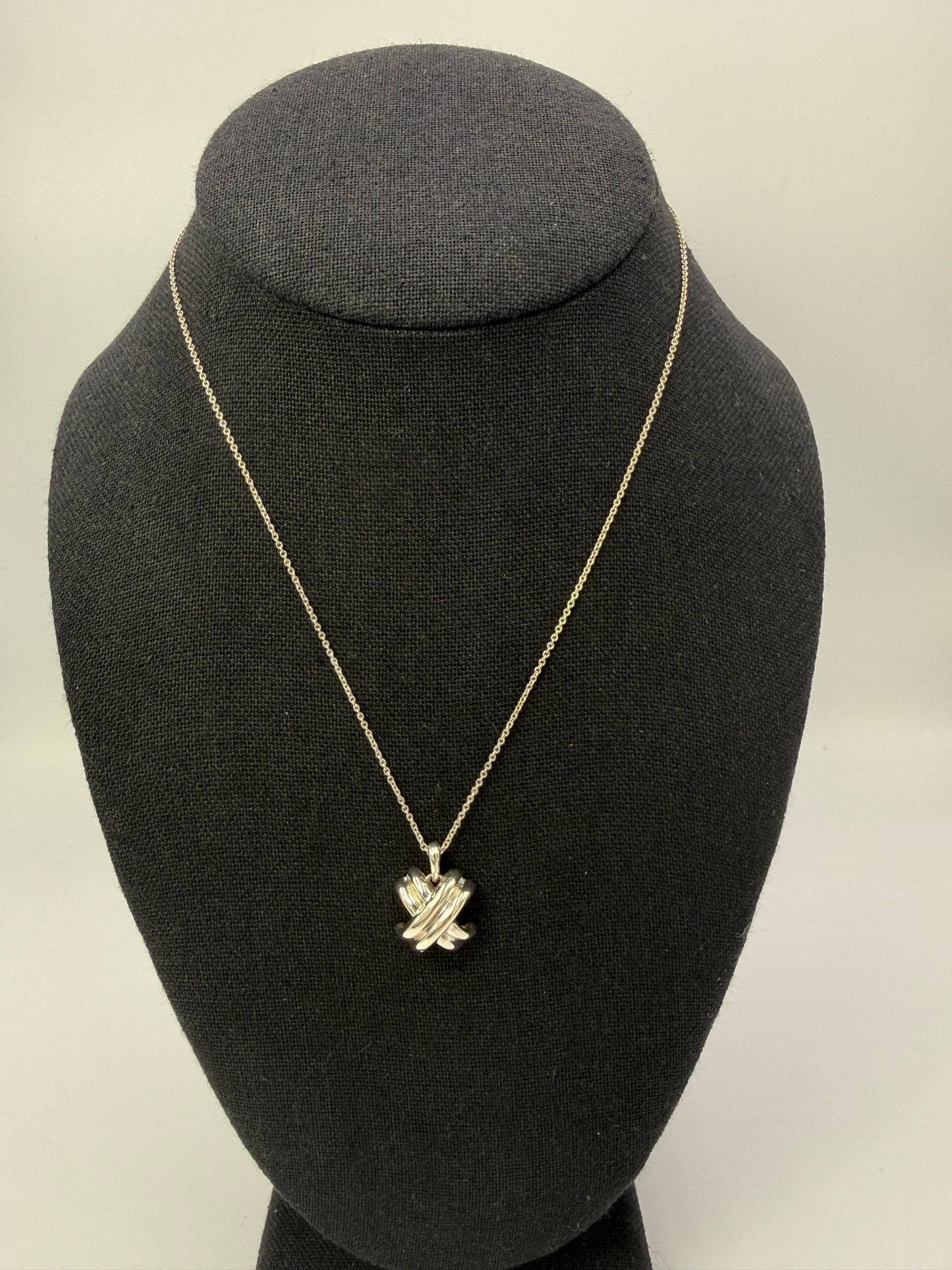 Tiffany & Co. Paloma Picasso 3D X Pendant Necklace