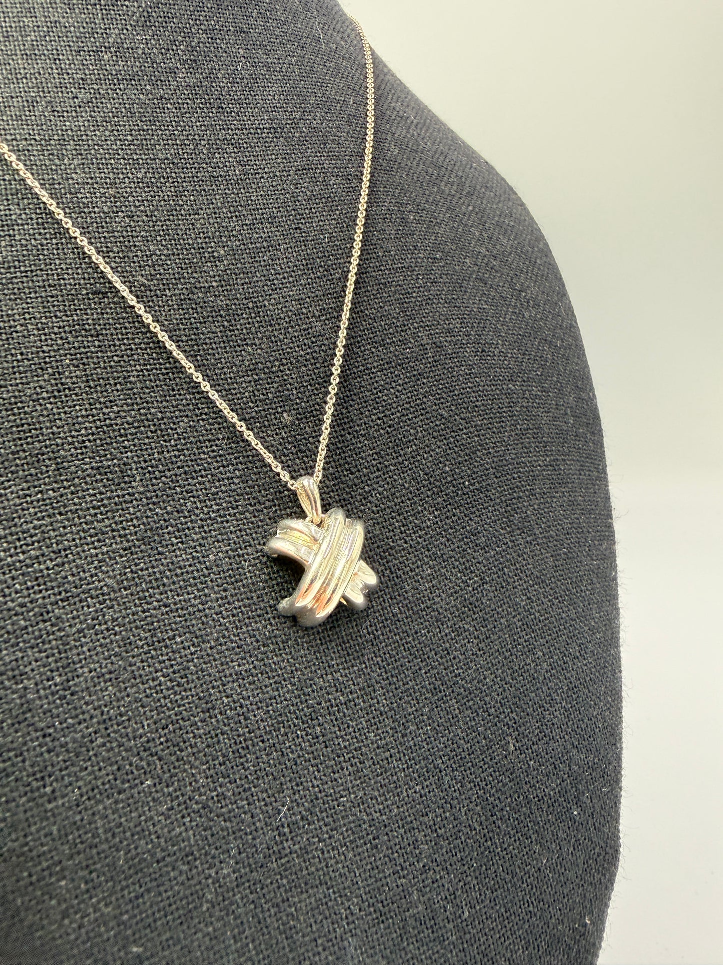 Tiffany & Co. Paloma Picasso 3D X Pendant Necklace