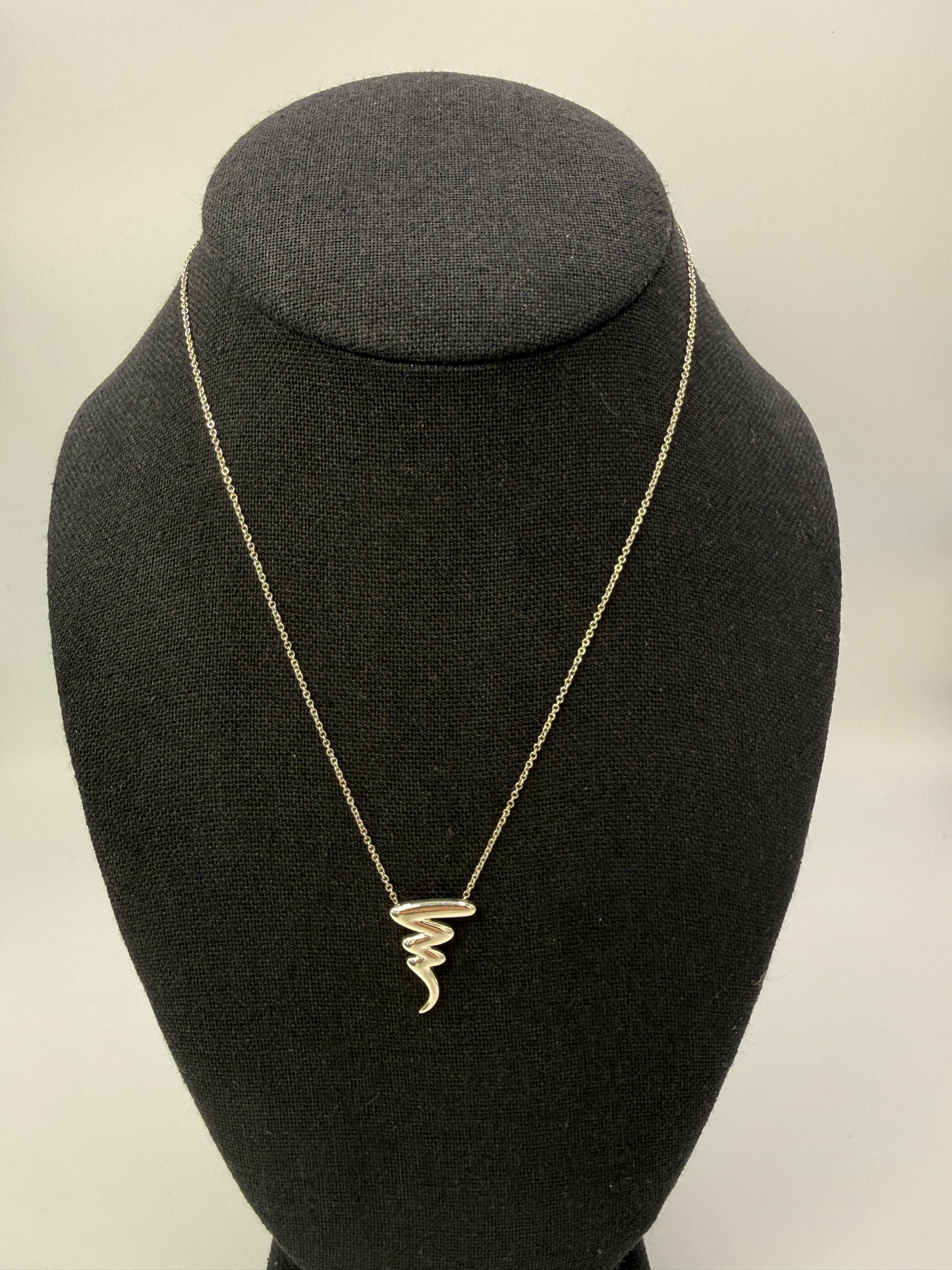 Tiffany & Co. Paloma Picasso Scribble Pendant Necklace