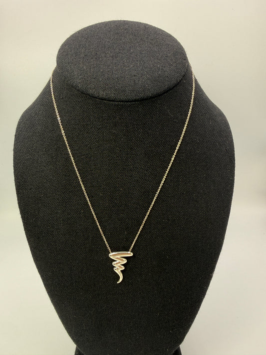 Tiffany & Co. Paloma Picasso Scribble Pendant Necklace