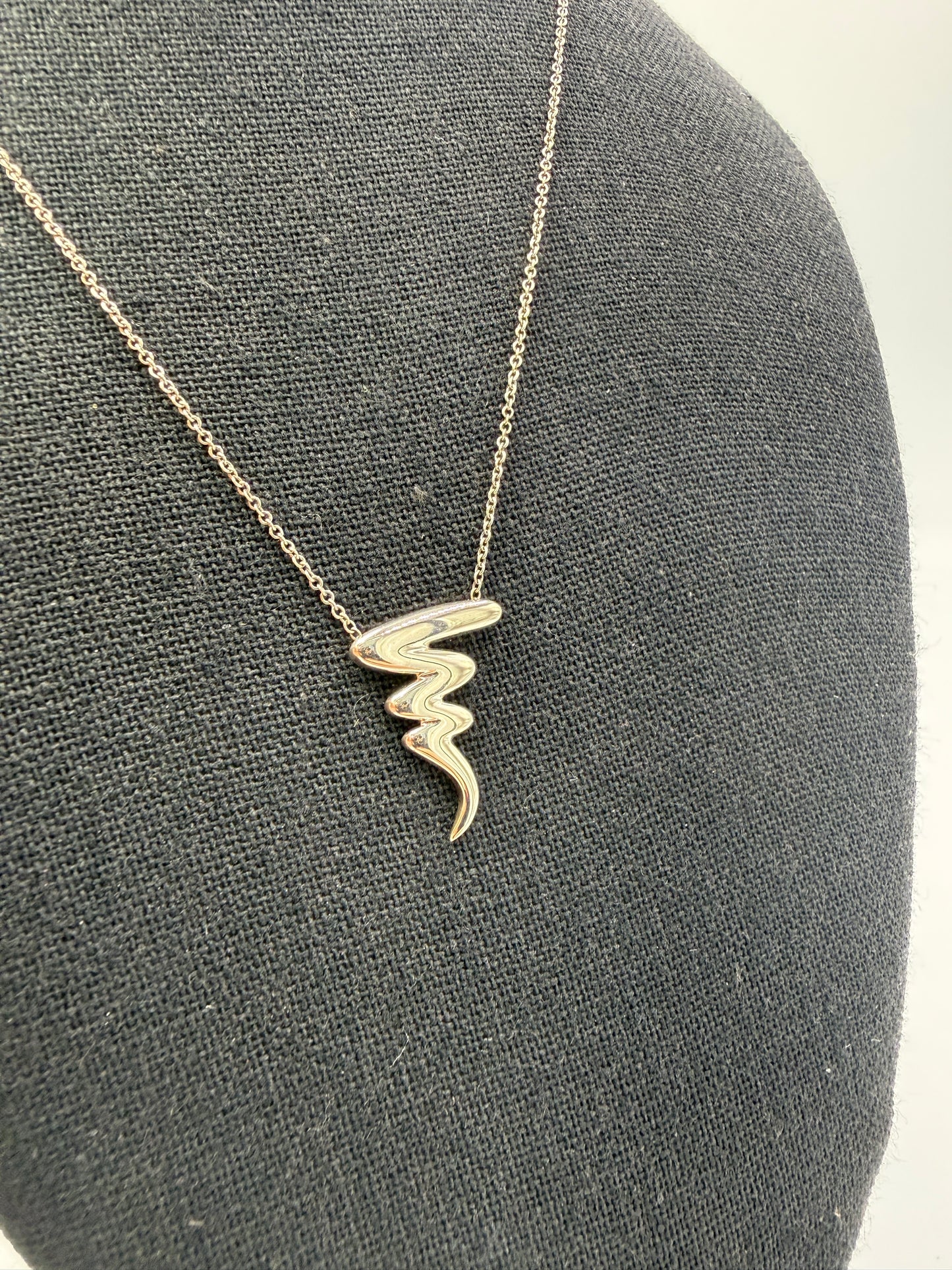 Tiffany & Co. Paloma Picasso Scribble Pendant Necklace