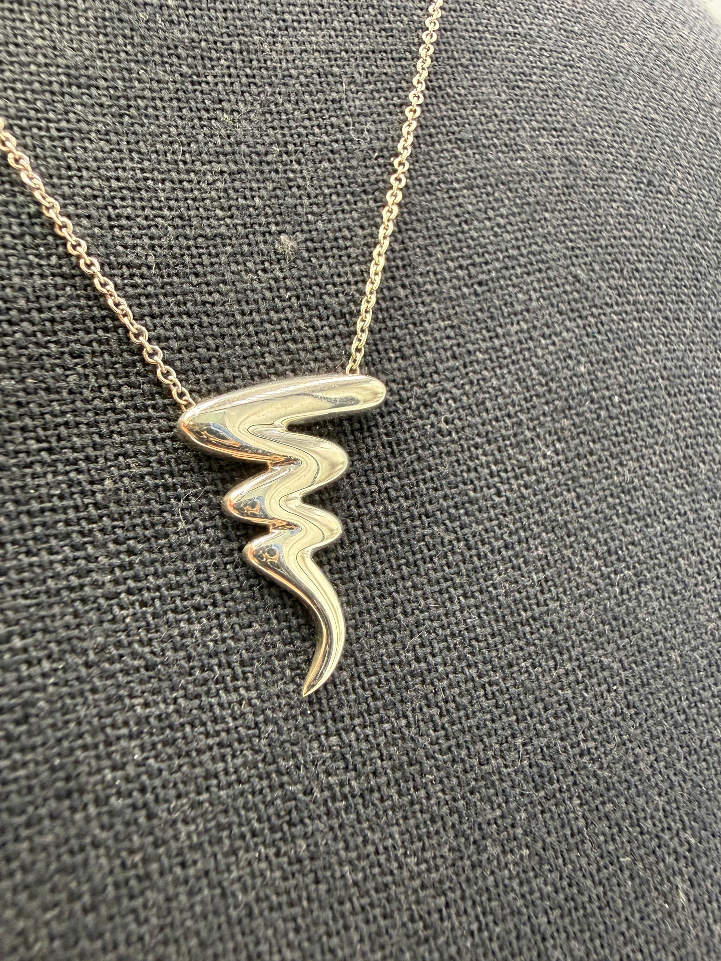 Tiffany & Co. Paloma Picasso Scribble Pendant Necklace