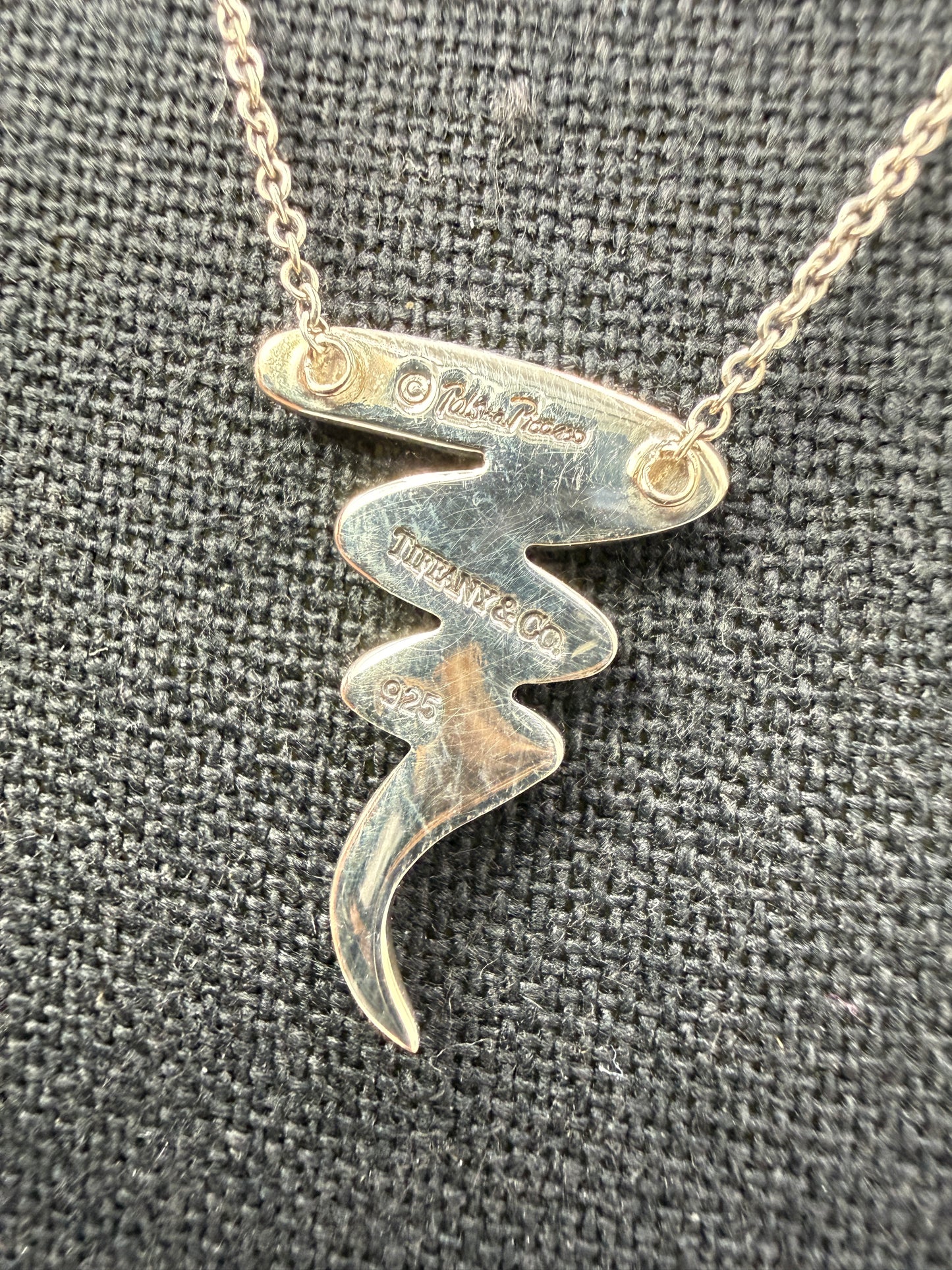 Tiffany & Co. Paloma Picasso Scribble Pendant Necklace