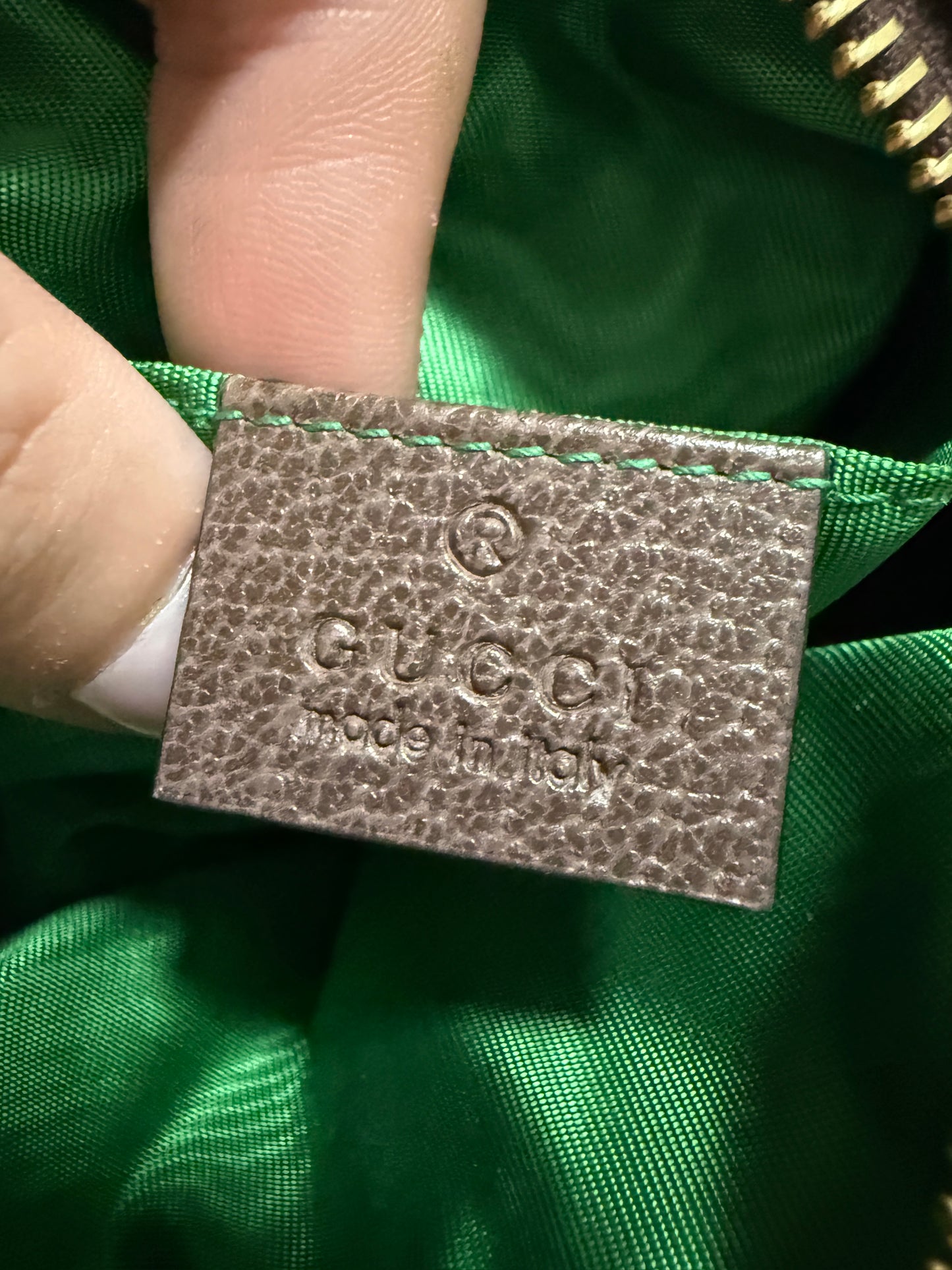 Gucci Supreme Coated Canvas Toiletry Pouch