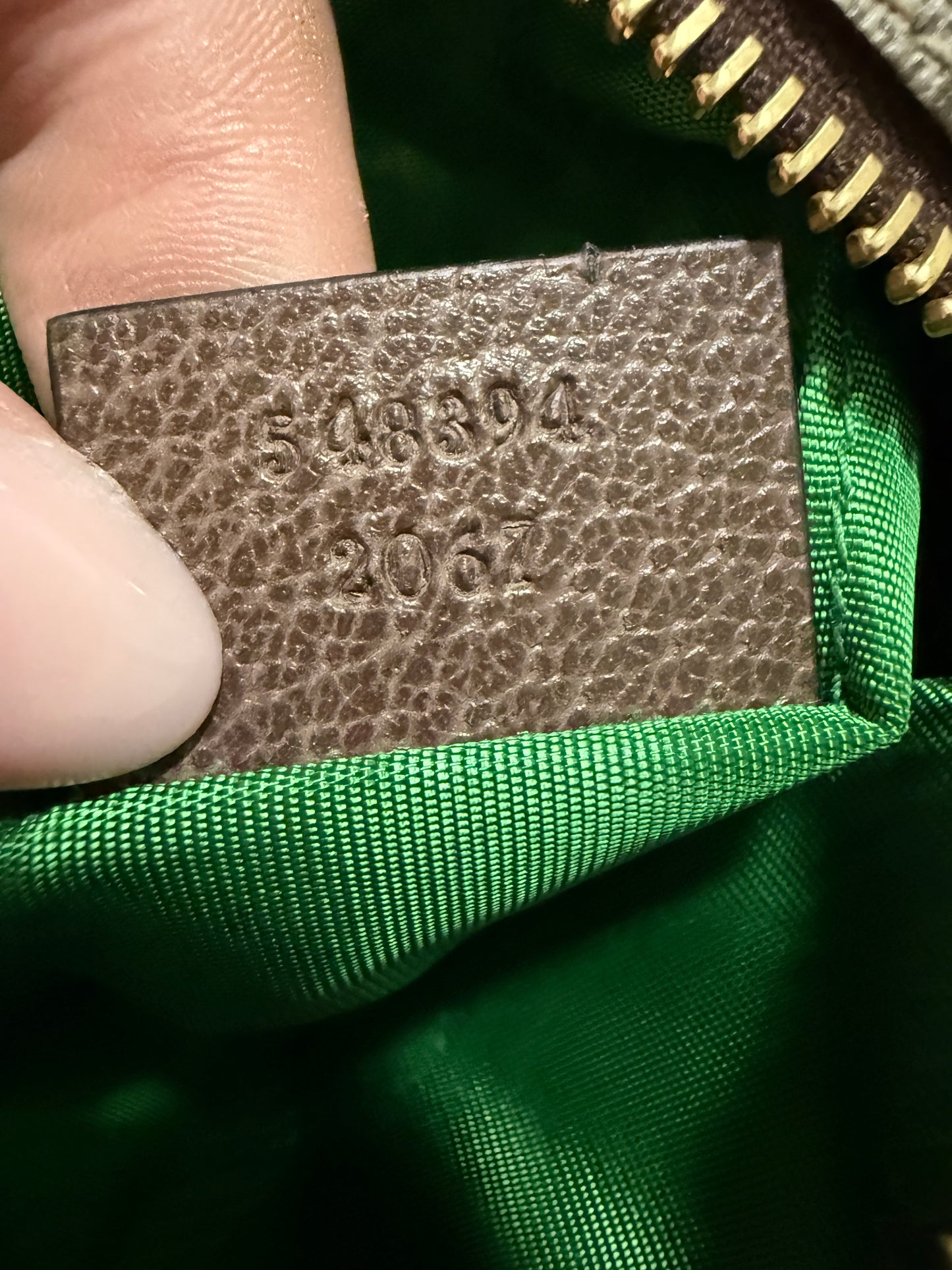 Gucci Supreme Coated Canvas Toiletry Pouch
