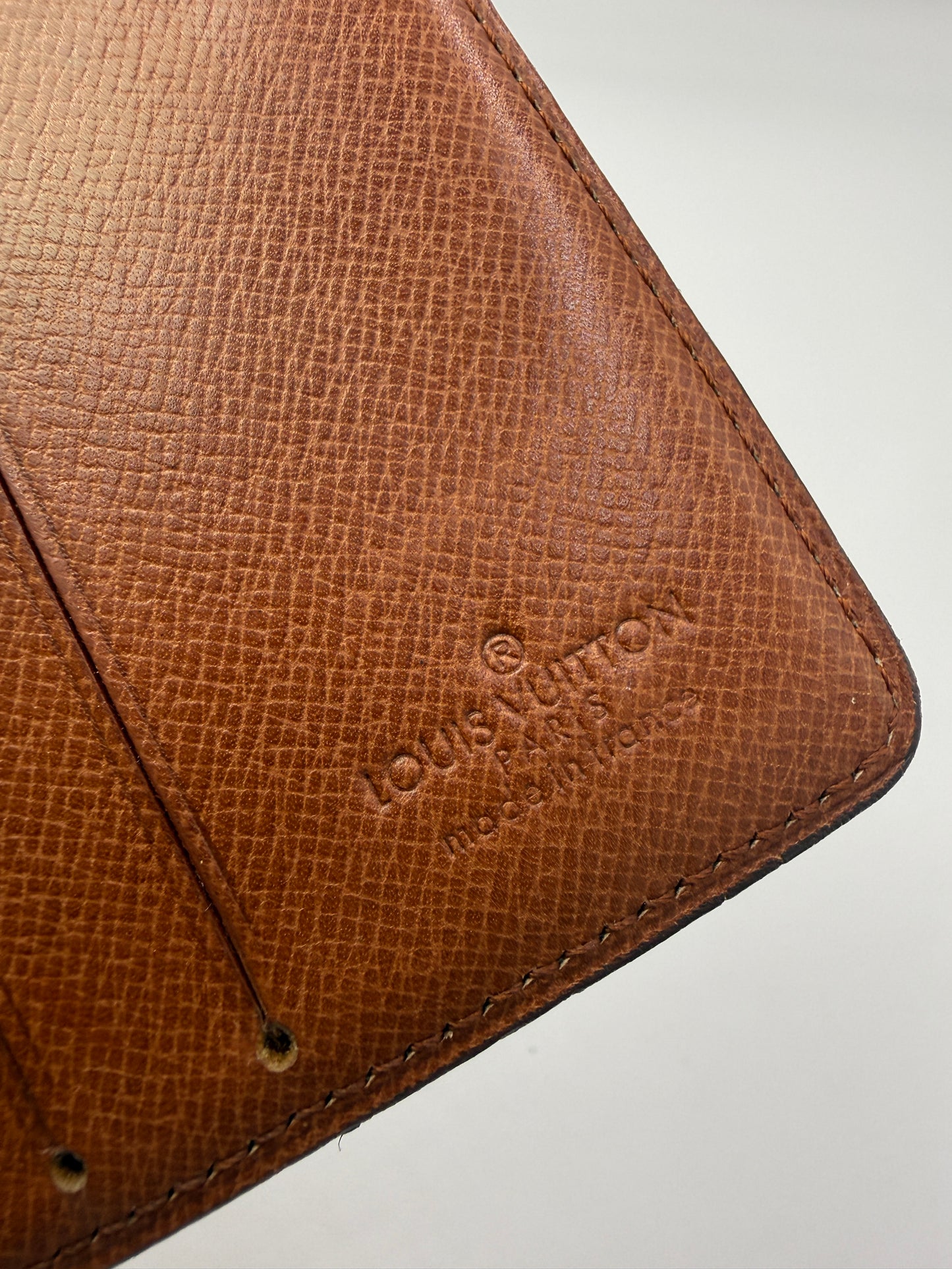 Louis Vuitton Monogram Canvas Bifold Wallet with ID Window 874AN