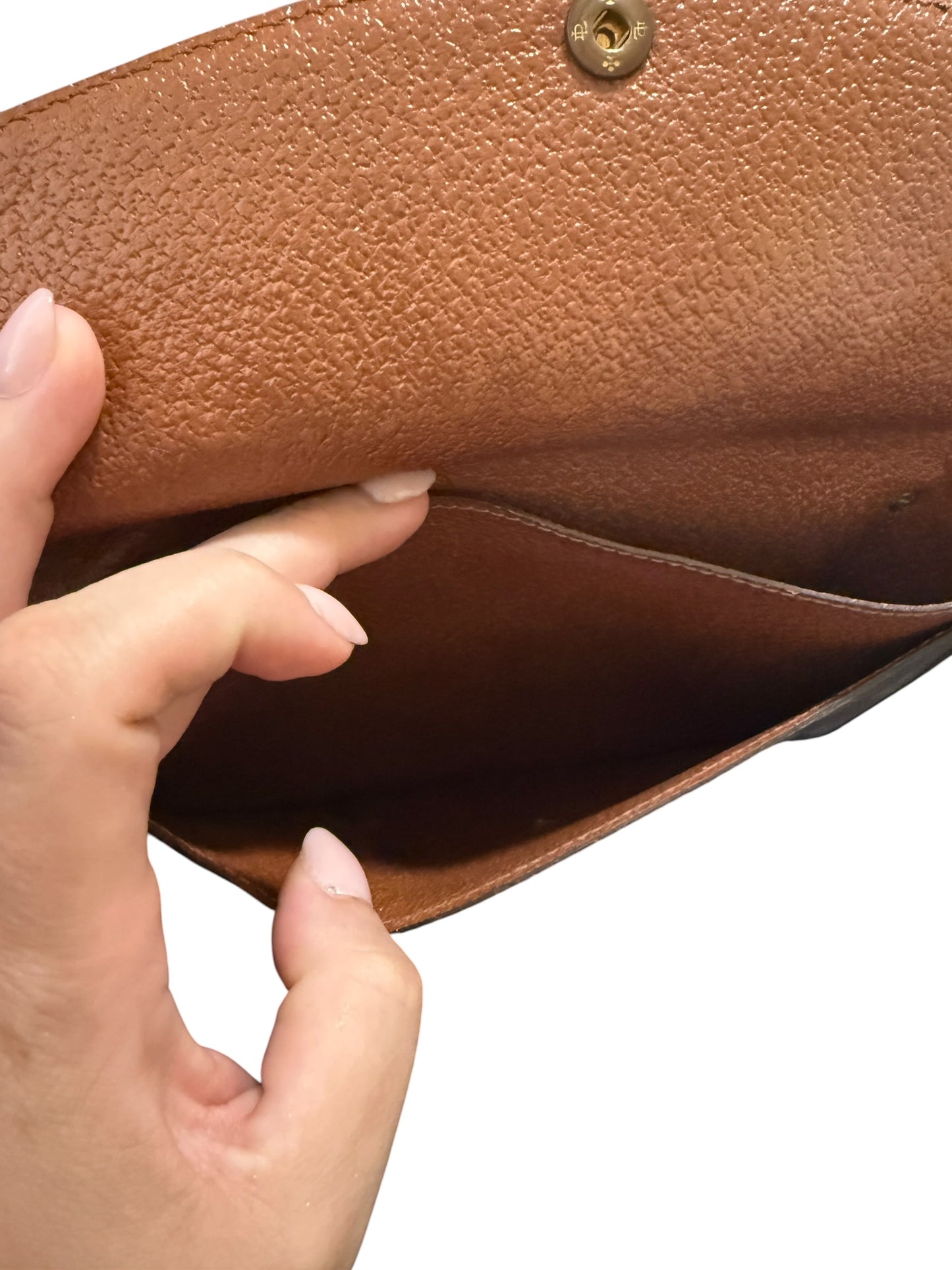 Louis Vuitton Monogram Coated Canvas Double Pochette Rabat