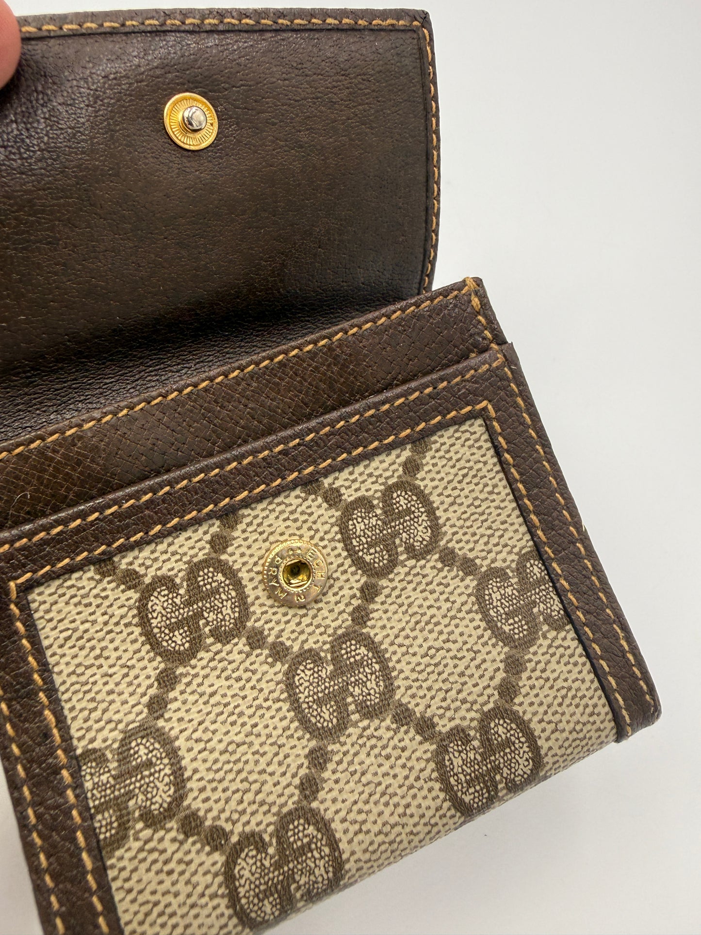 Gucci Guccissima Supreme Coated Canvas Coin Holder