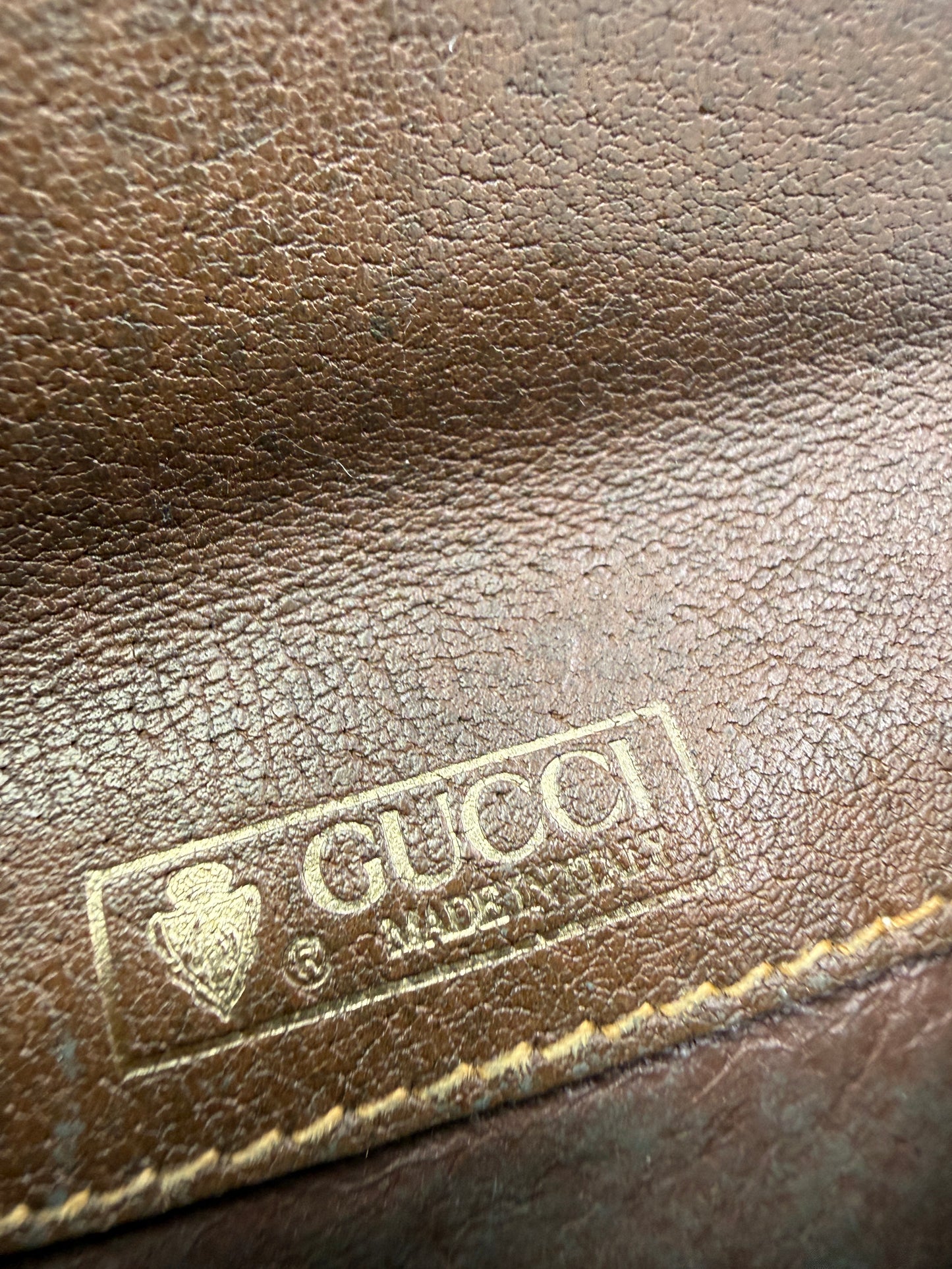 Gucci Guccissima Supreme Coated Canvas Coin Holder