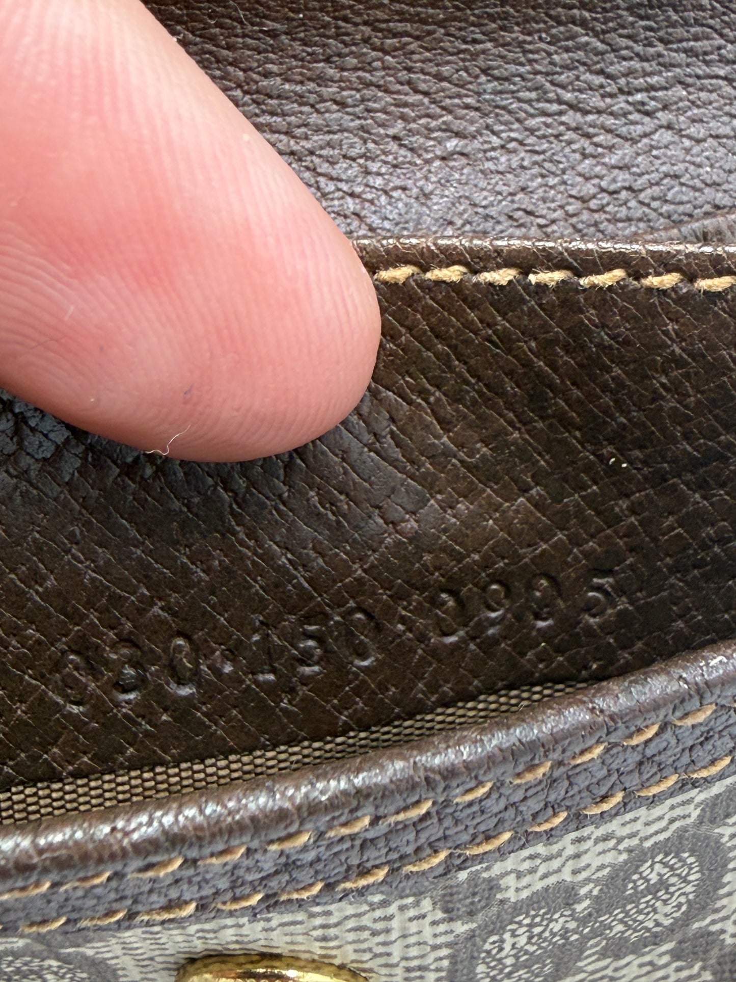 Gucci Guccissima Supreme Coated Canvas Coin Holder