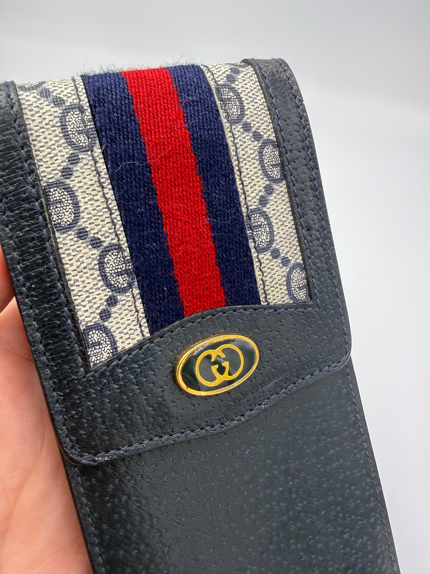 Gucci Vintage Ophidia Guccissima Supreme Sunglasses Case