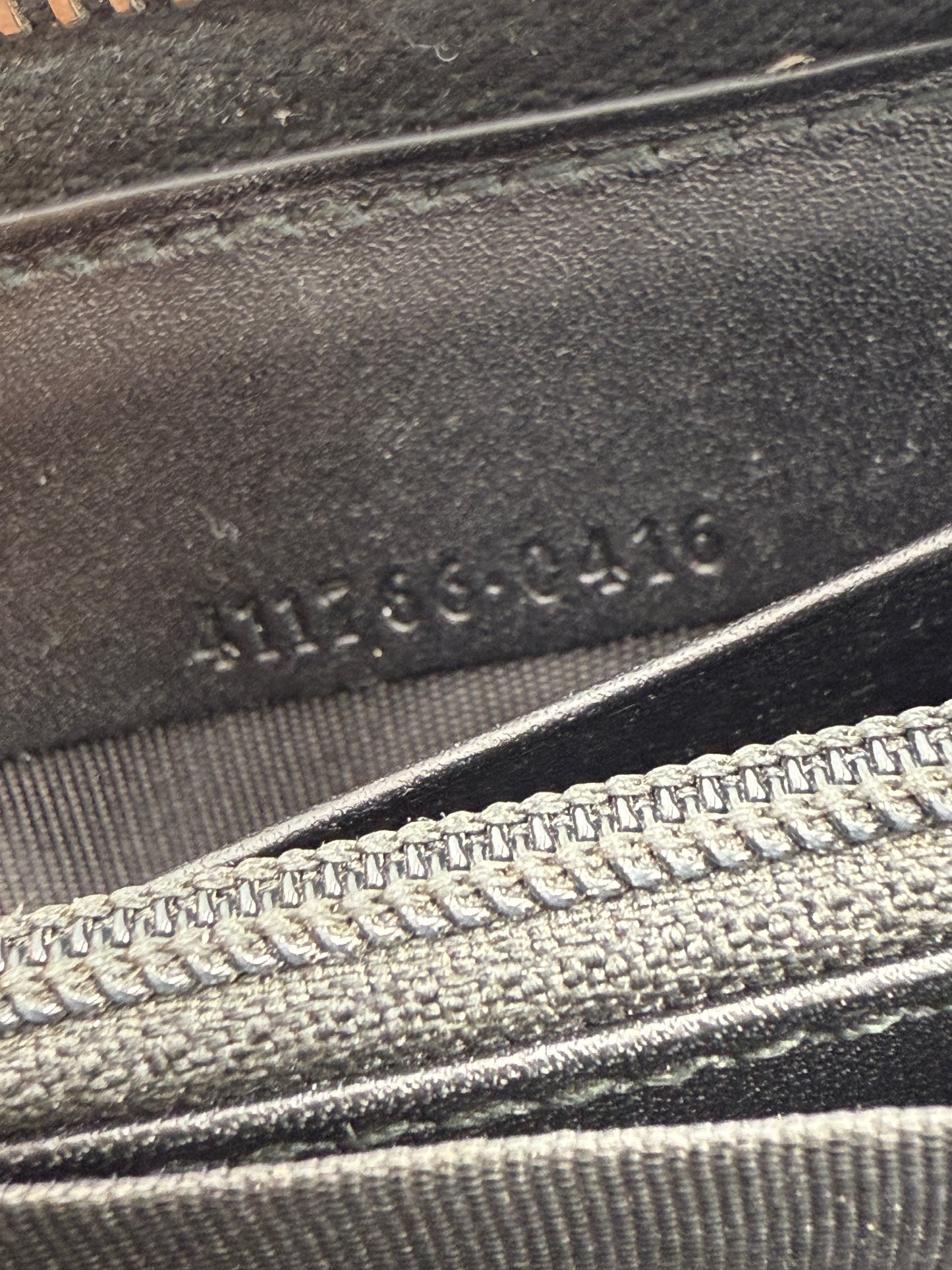 Gucci Supreme Coated Canvas Guccissima Kaleido Zippy Wallet with Box