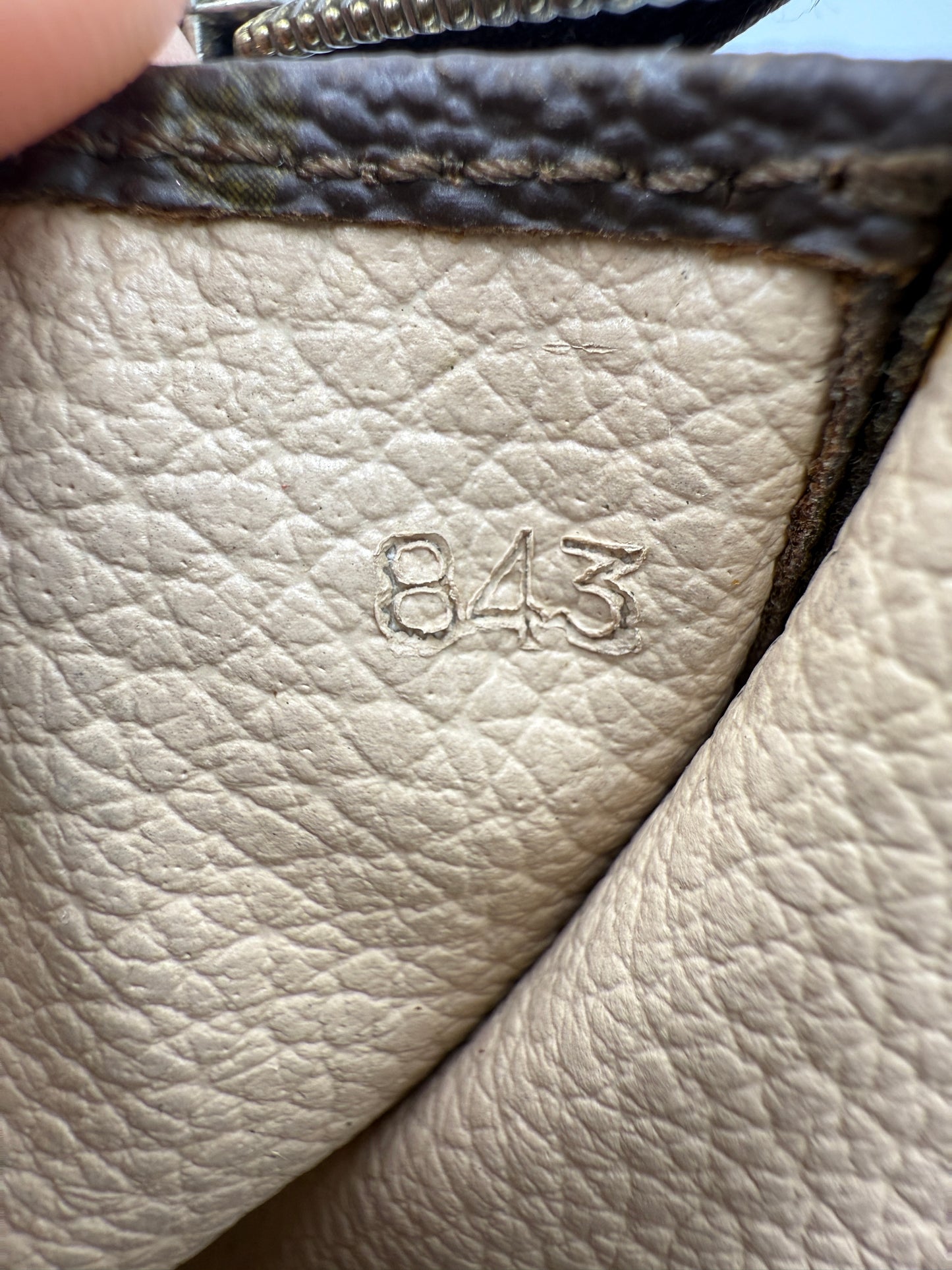 Louis Vuitton Monogram Coated Canvas Toiletry Pouch 26 cm 843