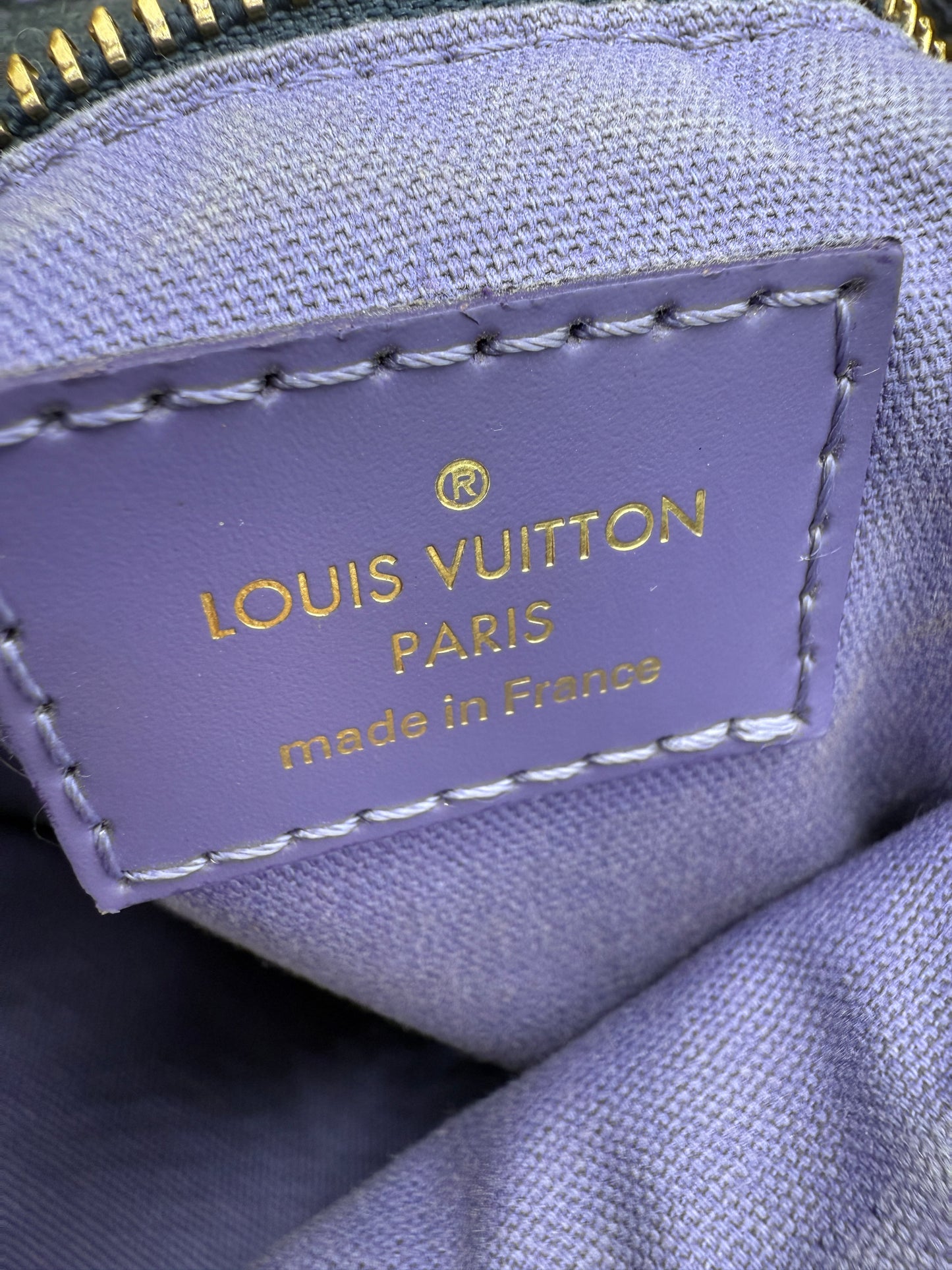 Louis Vuitton Purple Canvas Cabas Ipanema GM MB1079