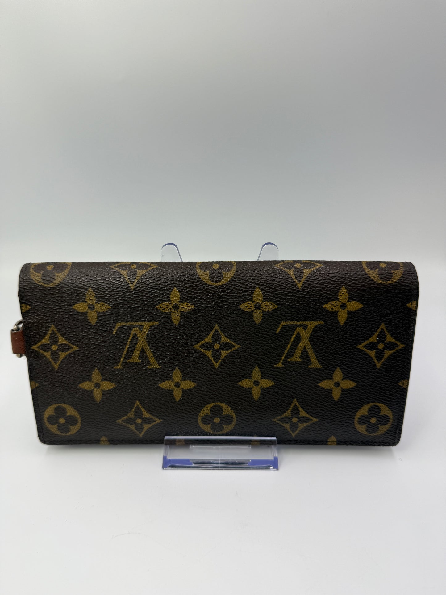 Louis Vuitton Monogram Coated Canvas Accordion Wallet TH1005