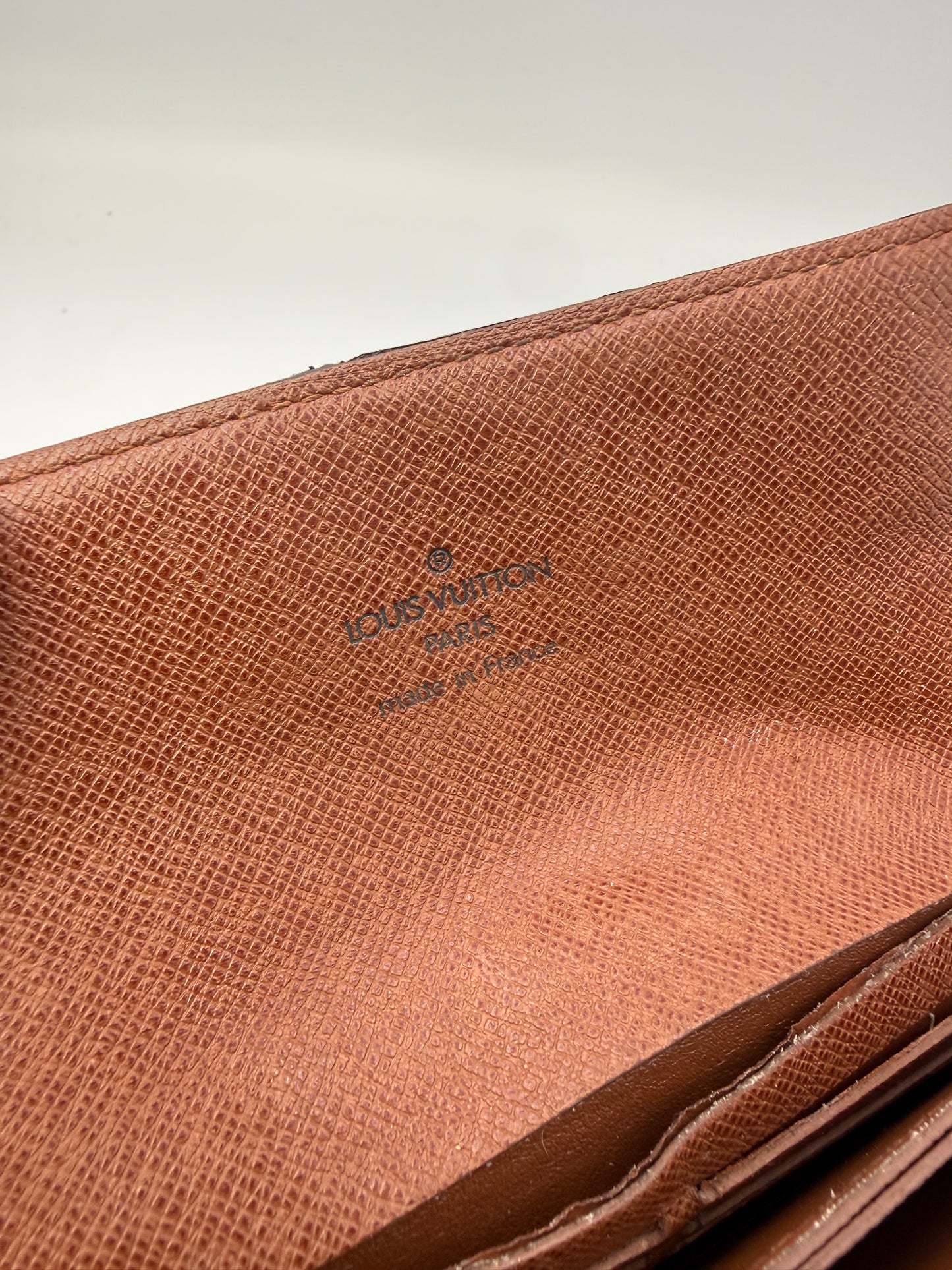 Louis Vuitton Monogram Coated Canvas Accordion Wallet TH1005