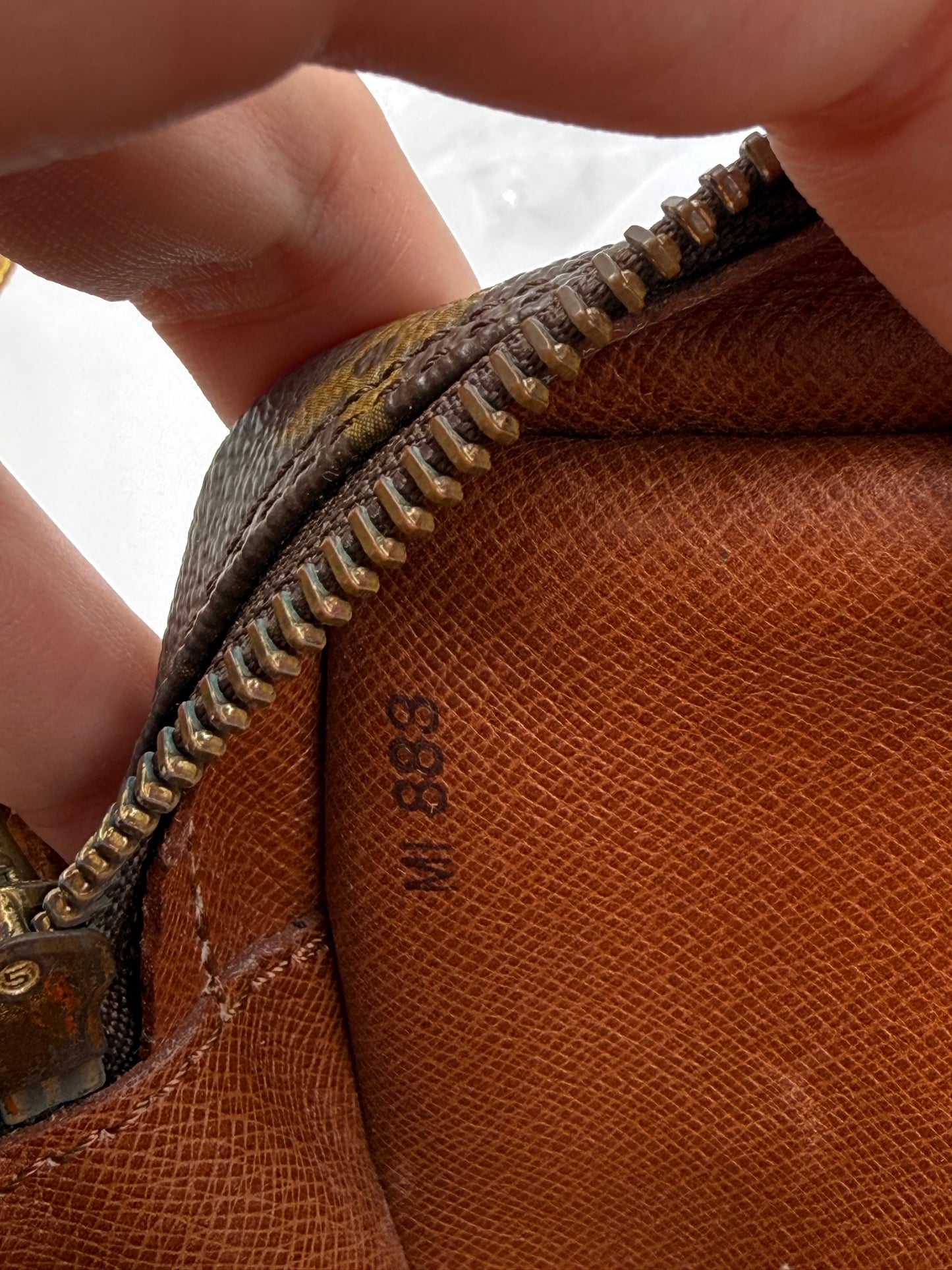 Louis Vuitton Monogram Coated Canvas Crossbody MI883