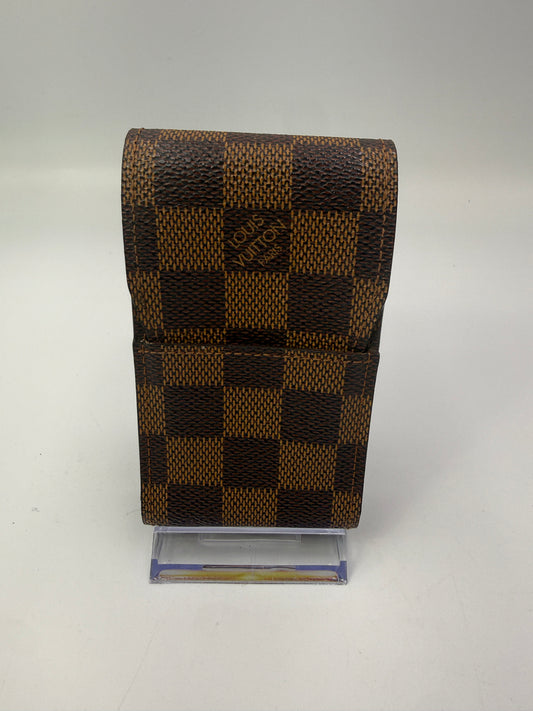 Louis Vuitton Damier Ebene Coated Canvas Cigarette Holder CT0053