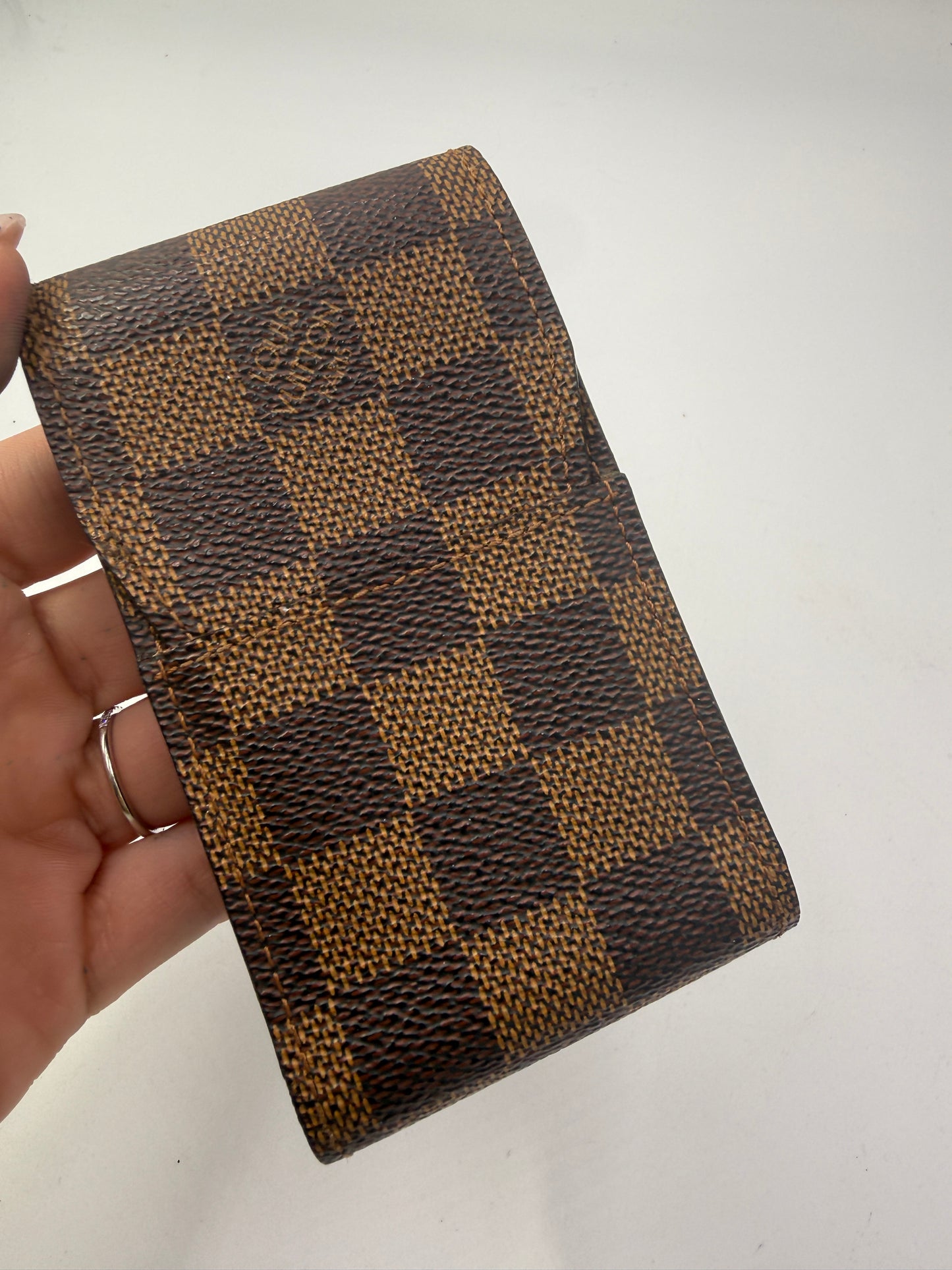Louis Vuitton Damier Ebene Coated Canvas Cigarette Holder CT0053