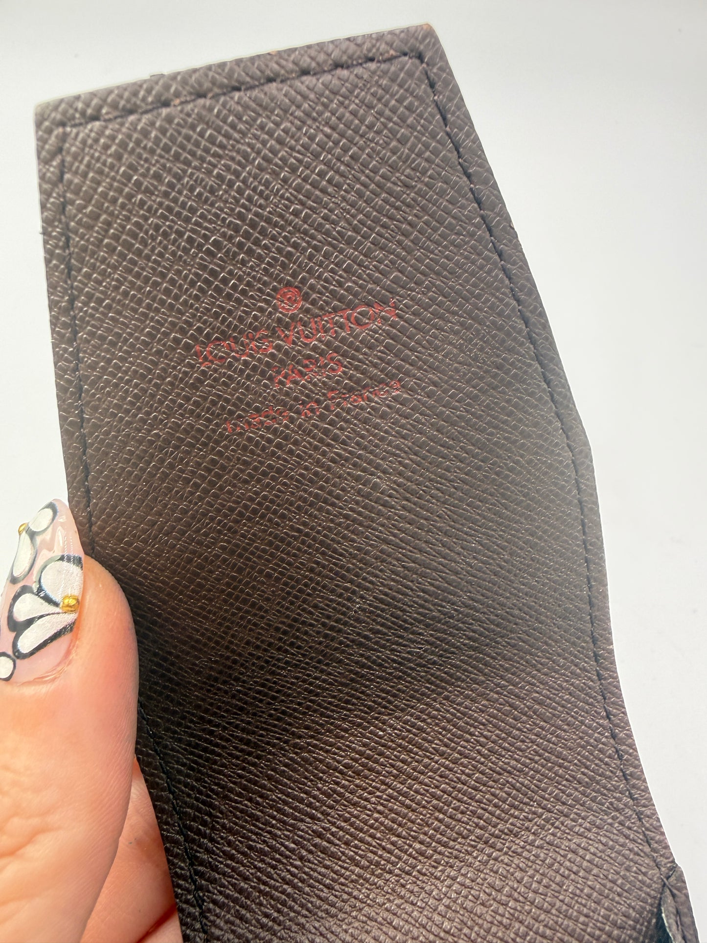 Louis Vuitton Damier Ebene Coated Canvas Cigarette Holder CT0053