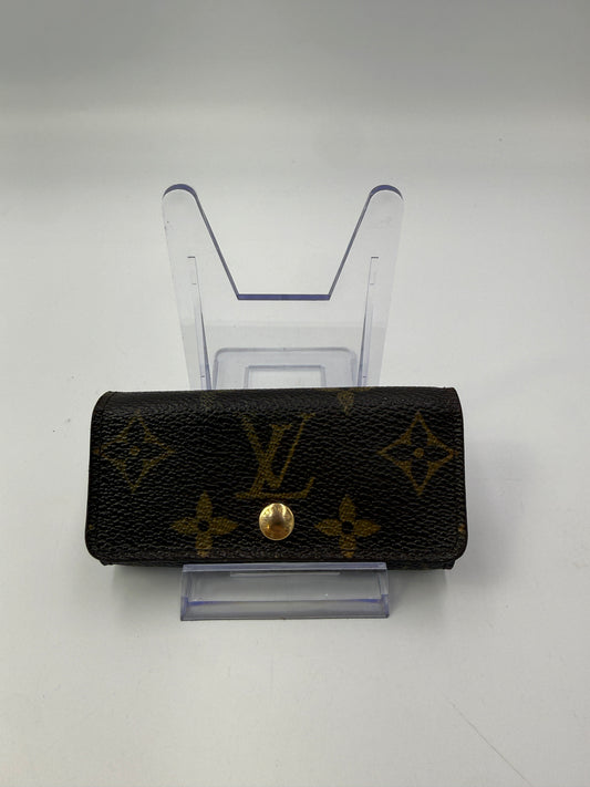 Louis Vuitton Monogram Coated Canvas 4 Key Holder FL0054