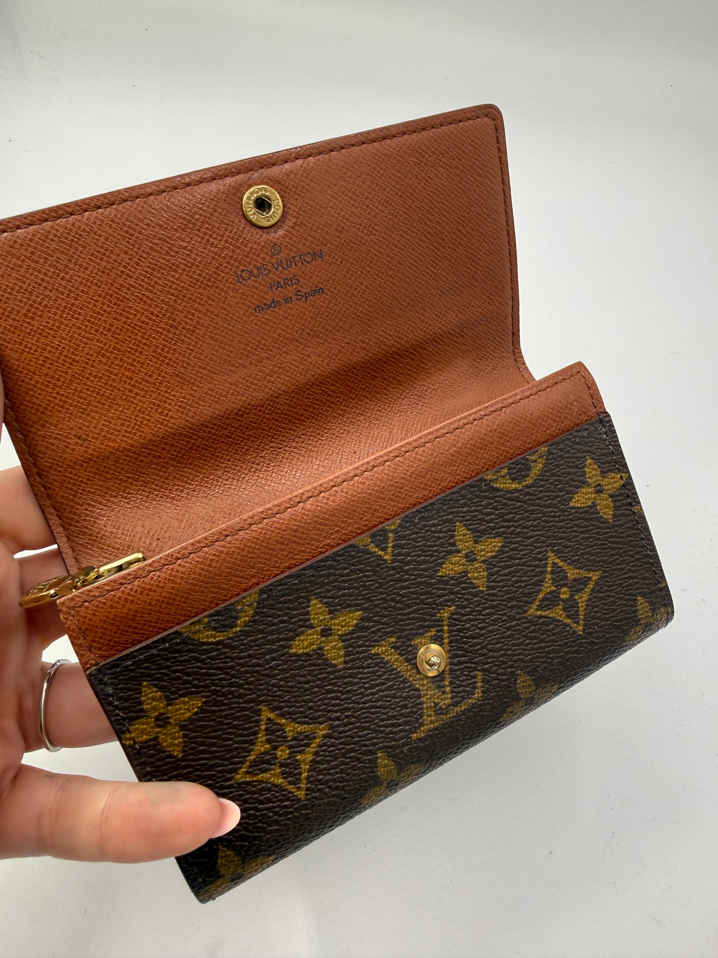 Louis Vuitton Monogram Mini Sarah Compact Wallet CA1905