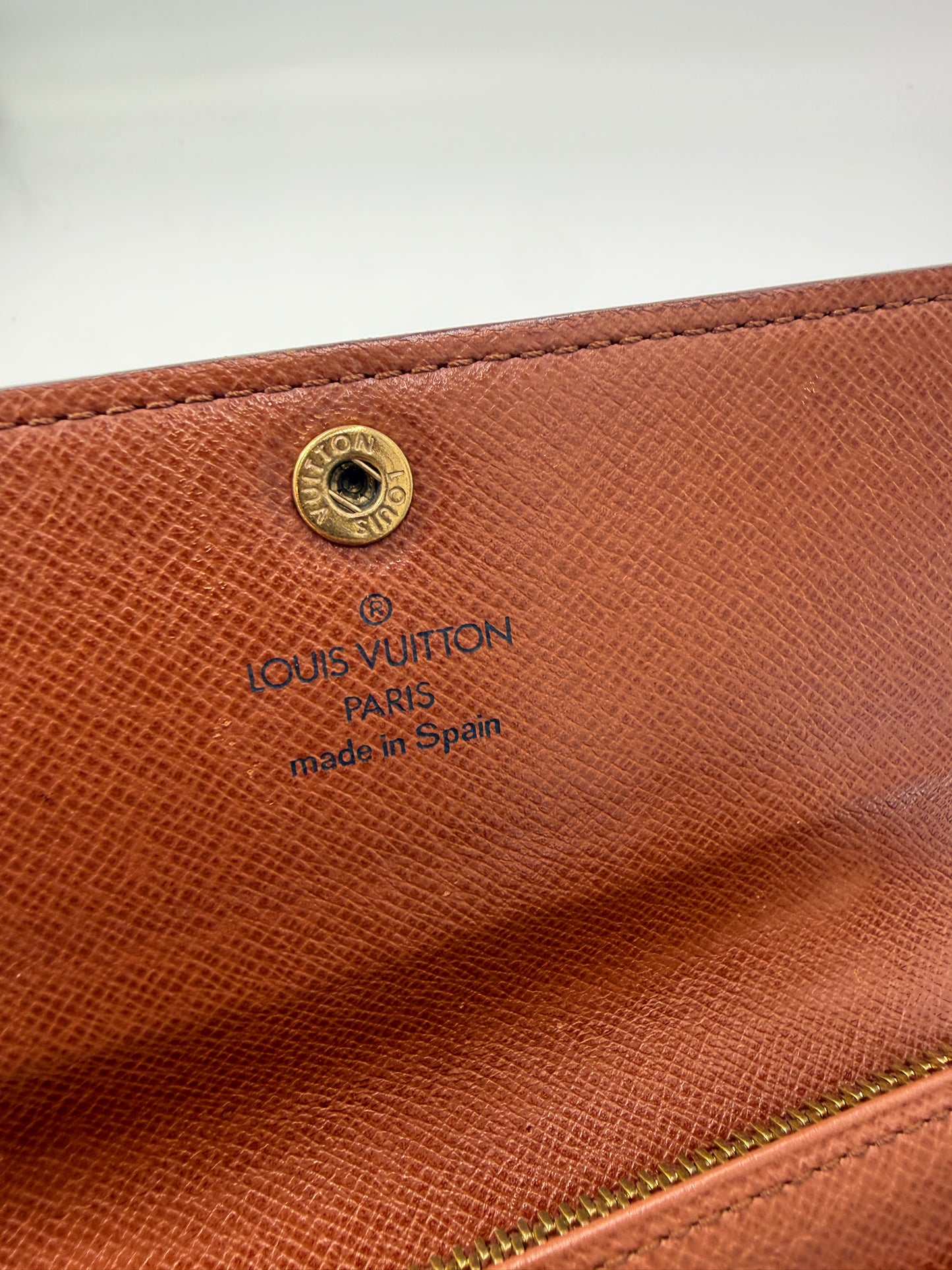 Louis Vuitton Monogram Mini Sarah Compact Wallet CA1905