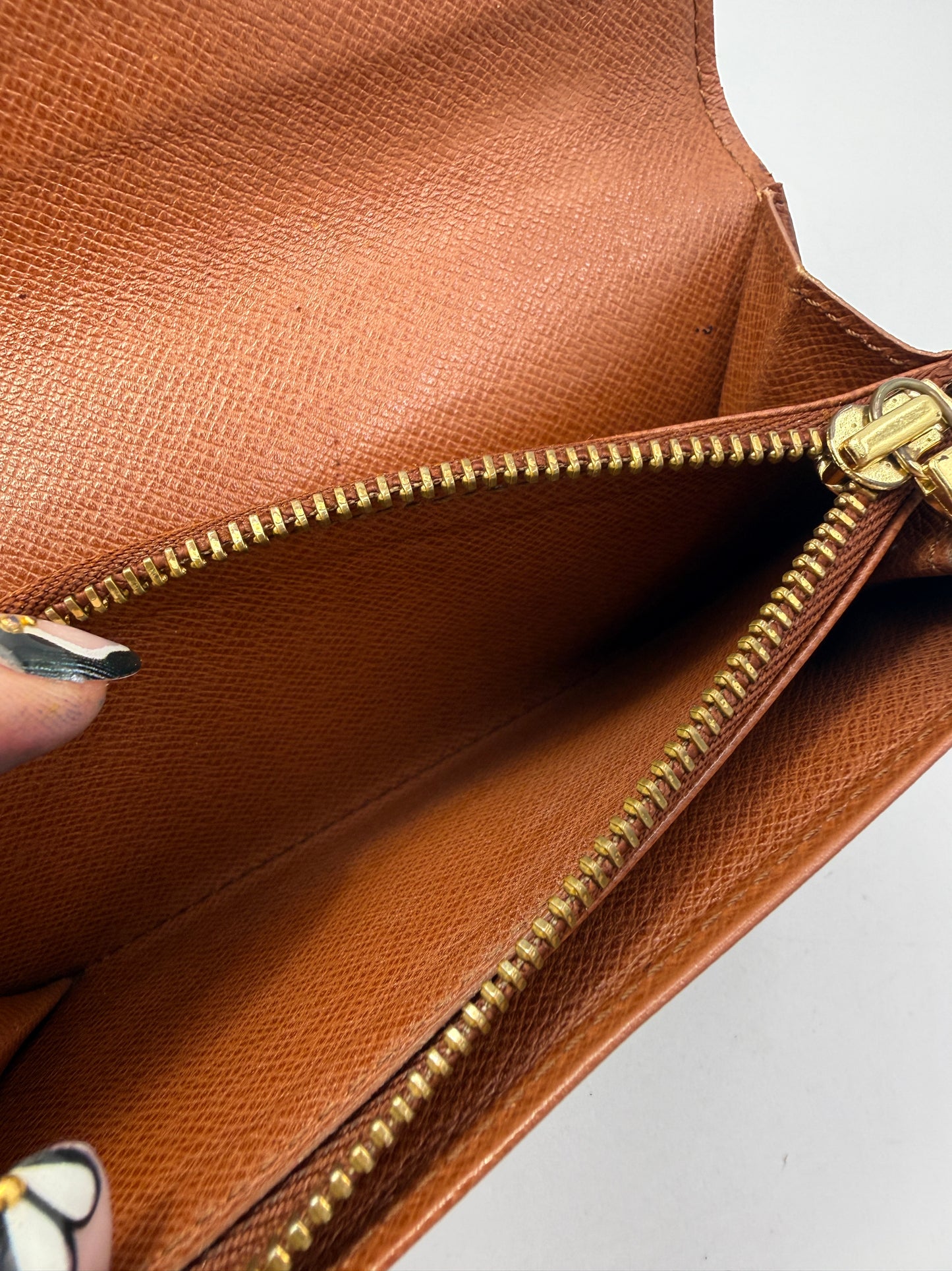 Louis Vuitton Monogram Mini Sarah Compact Wallet CA1905