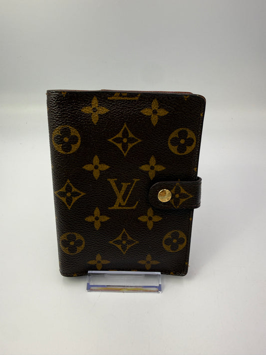 Louis Vuitton Monogram Coated Canvas Agenda PM SD0012