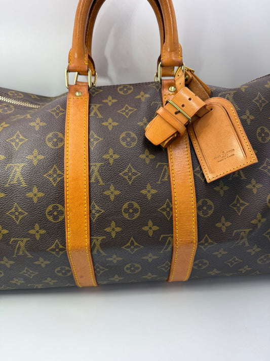 Louis Vuitton Monogram Coated Canvas Keepall 45 cm 834