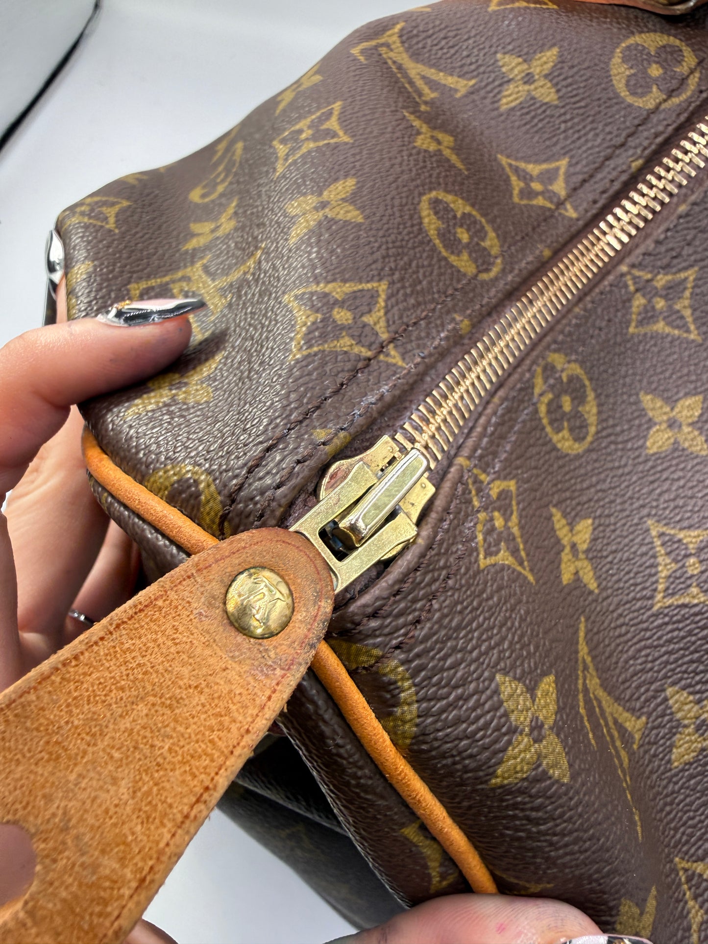 Louis Vuitton Monogram Coated Canvas Keepall 45 cm 834